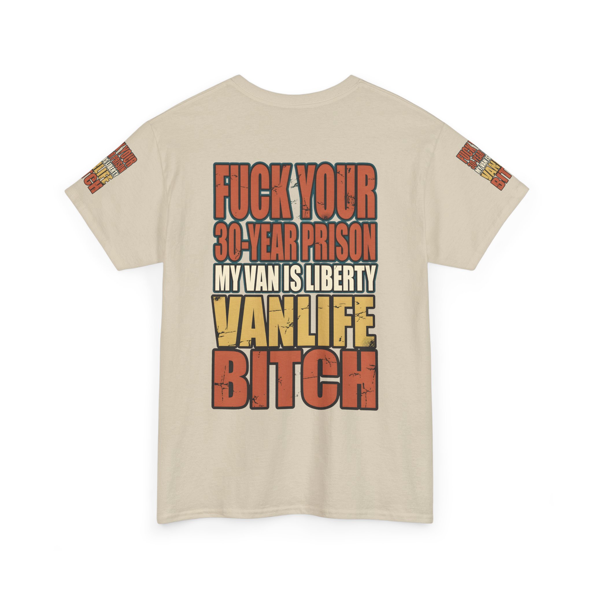 Unisex Heavy Cotton Tee — "Fuck Your 30 Year" Design F**K-Line