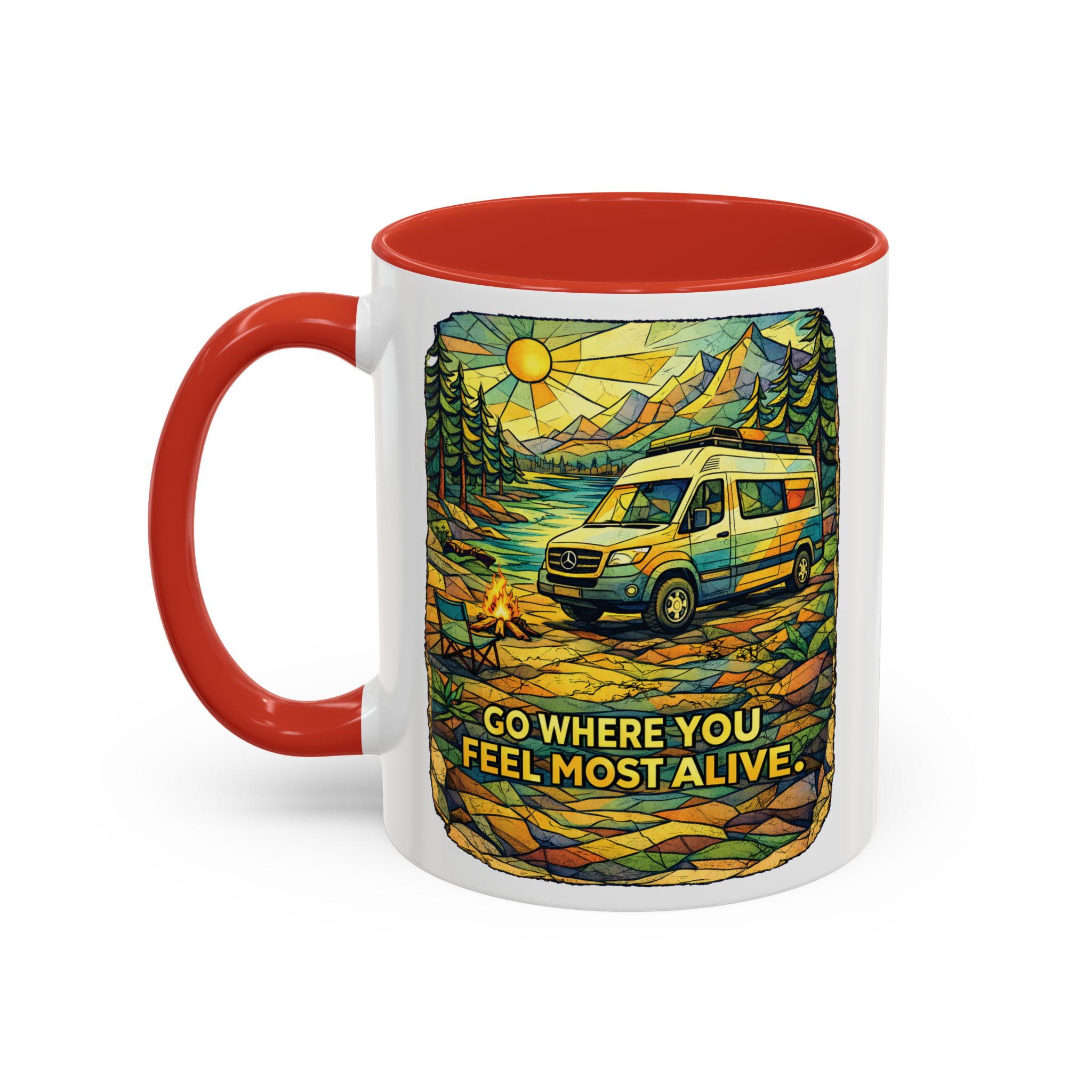 13492320752580760054_2048.jpeg Accent Coffee Mug (11, 15oz) — "Go Where You Feel Most Alive" Design Cubic-Line