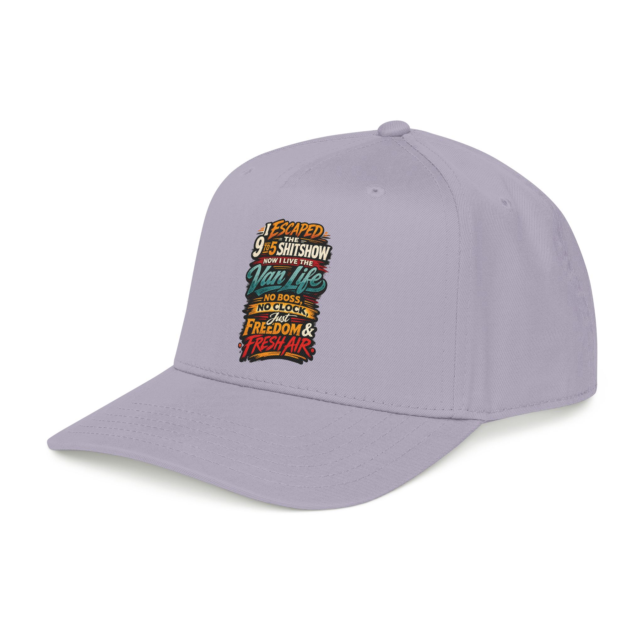 Baseball Cap - "I Escaped The 9 To 5" Design F**K-Line