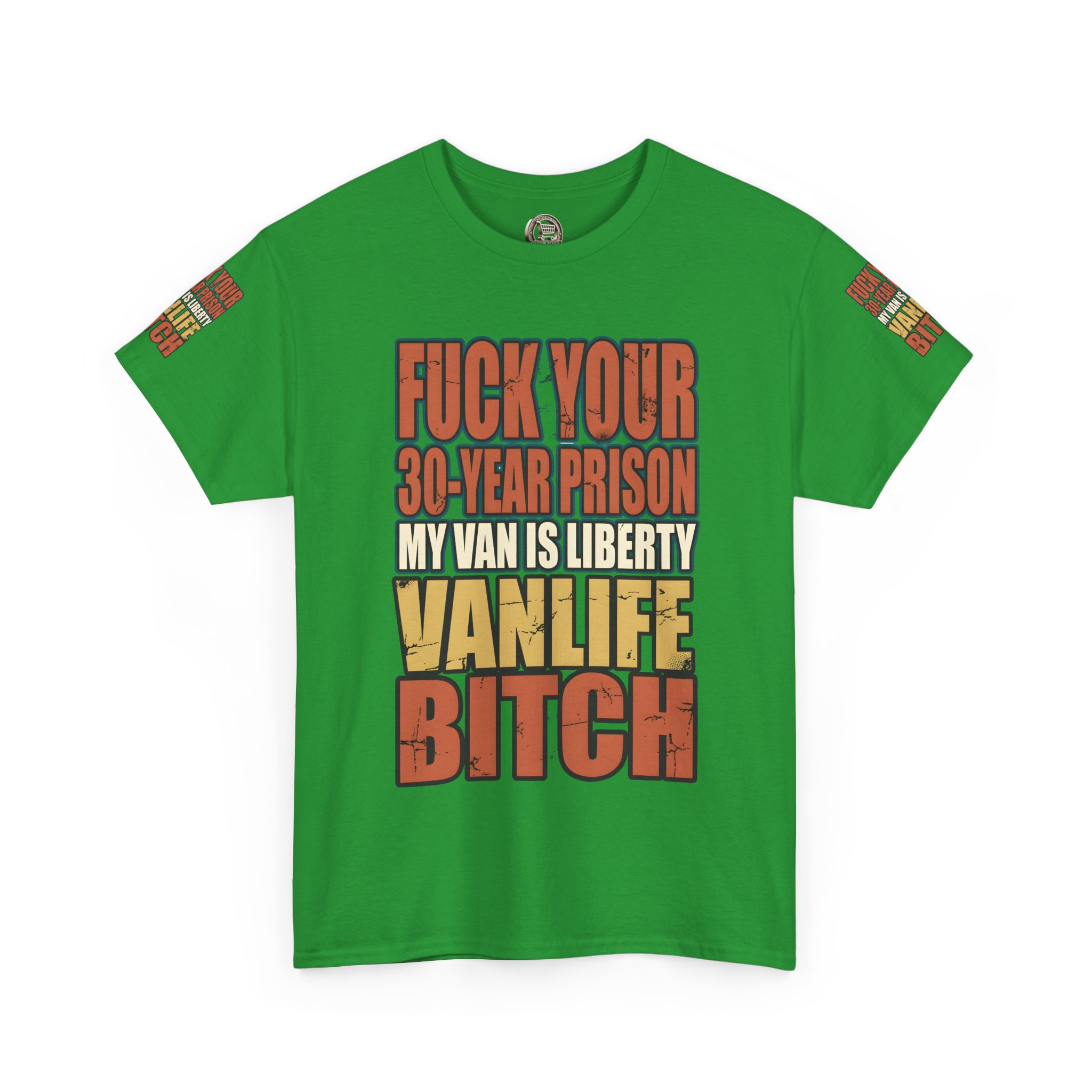 Unisex Heavy Cotton Tee — "Fuck Your 30 Year" Design F**K-Line
