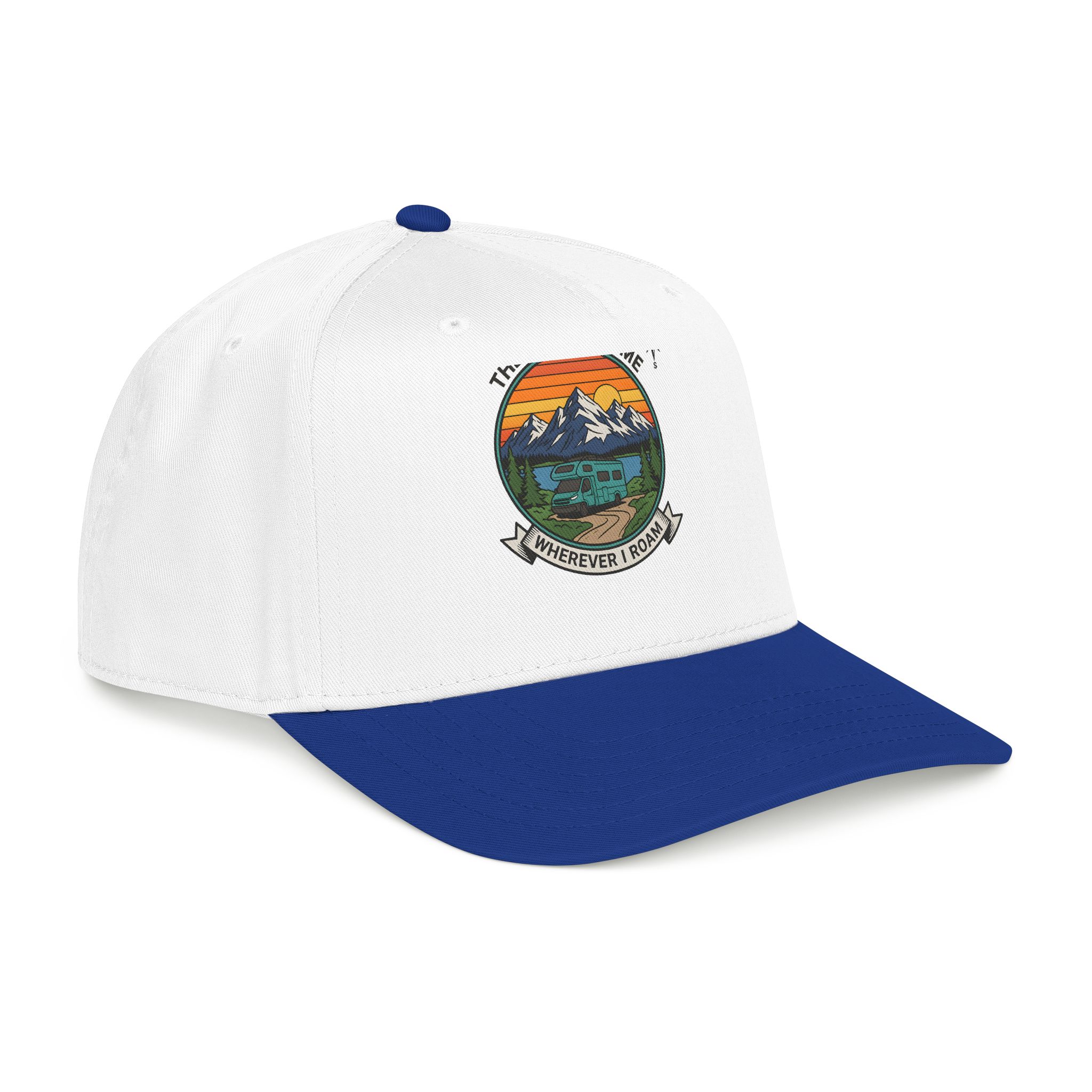 Baseball Cap — "The Road Is Home, Wherever I Roam"