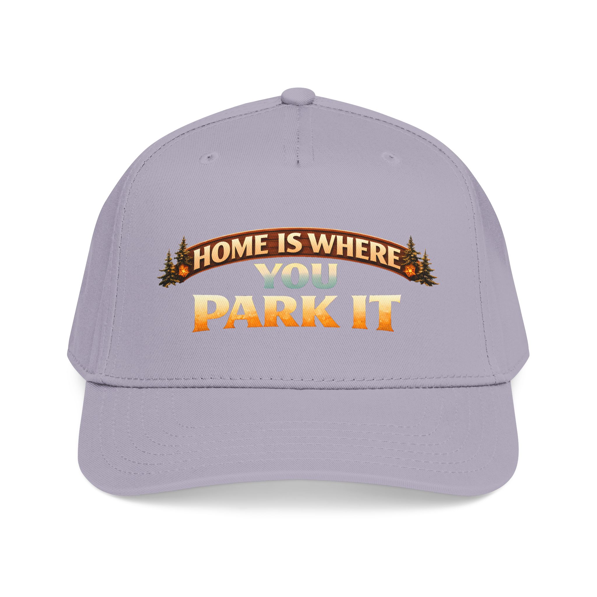 Baseball Cap - "Home Is Where You Park It" Design Scenic-Line