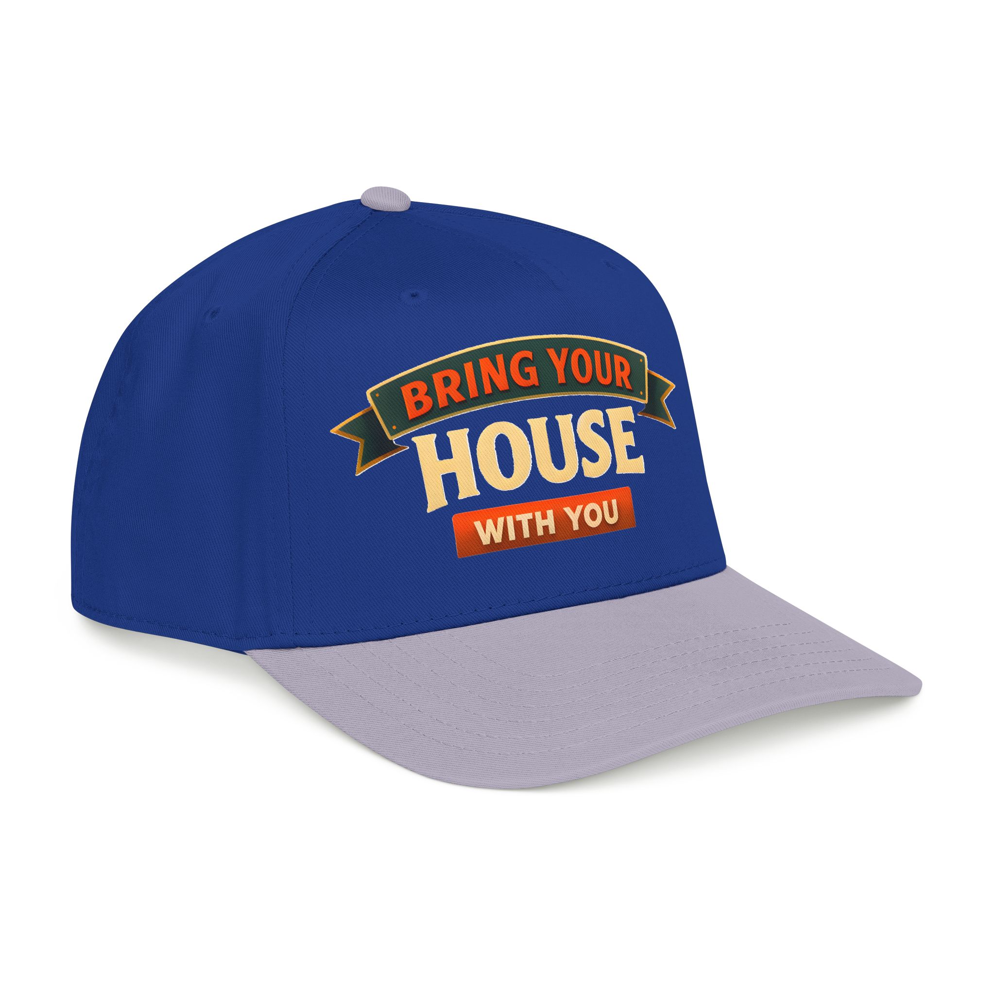 Baseball Cap - "Bring Your House With You" Design Scenic-Line