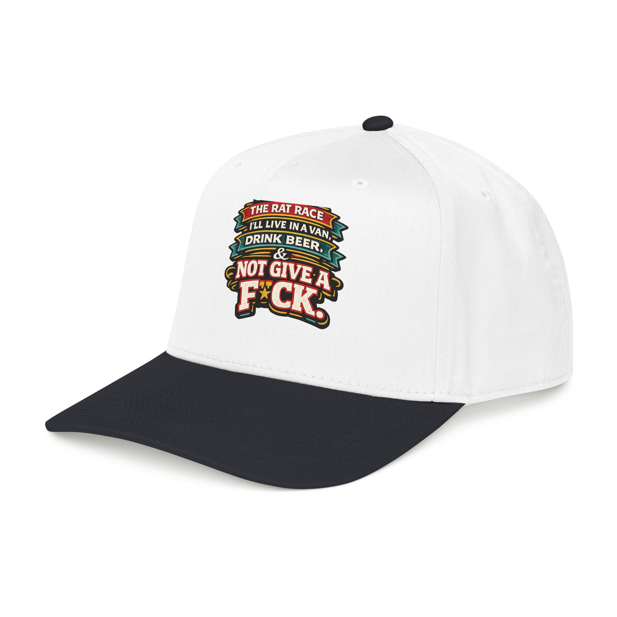 Baseball Cap - "Screw The Rat Race" Design F**K-Line