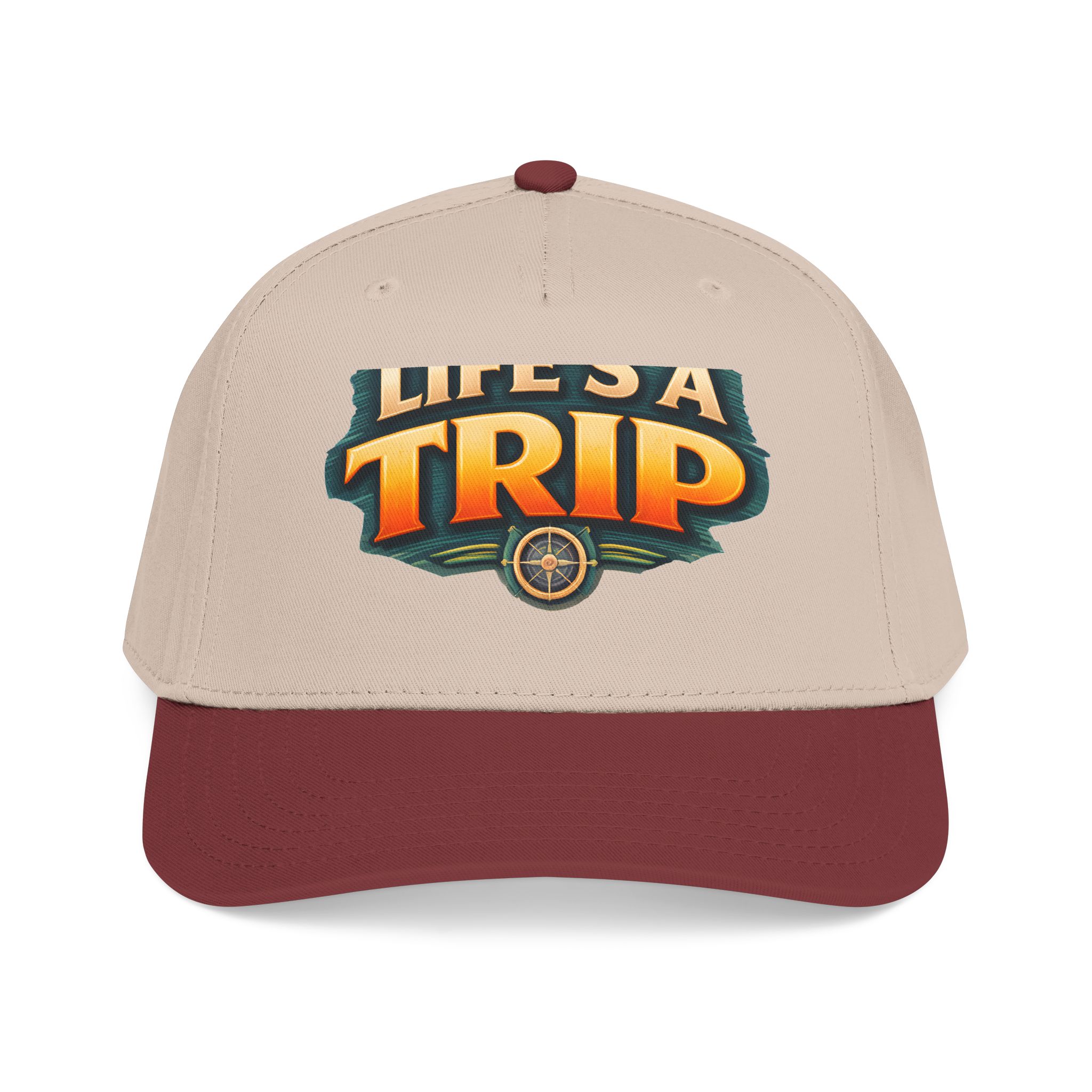 Baseball Cap - "Lifes A Trip" Design Scenic-Line