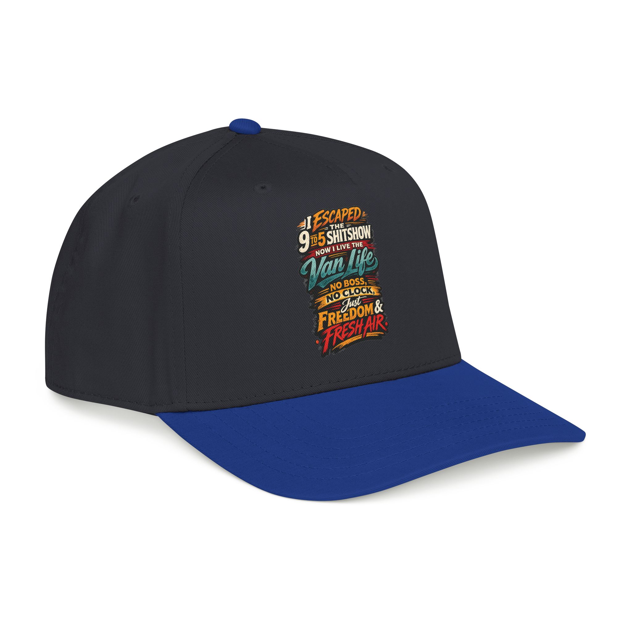 Baseball Cap - "I Escaped The 9 To 5" Design F**K-Line