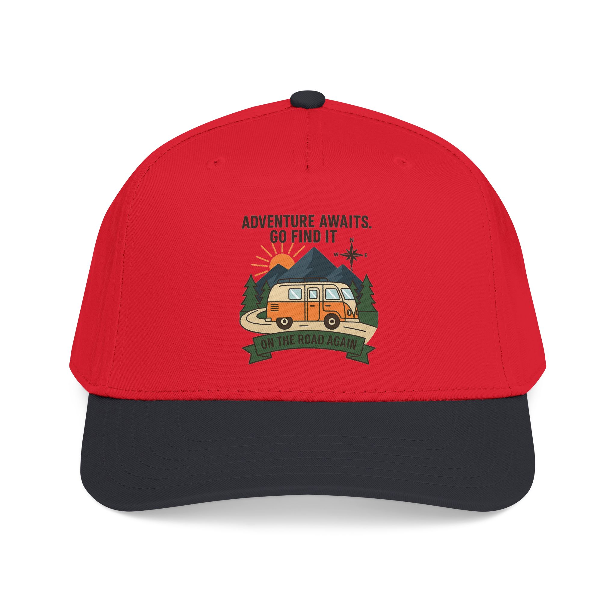 Baseball Cap - "Adventure Awaits" Outdoor Travel Hat
