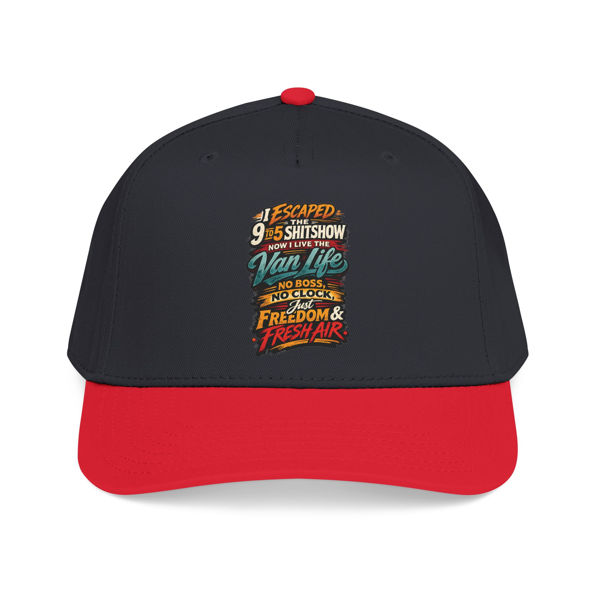 Baseball Cap - "I Escaped The 9 To 5" Design F**K-Line