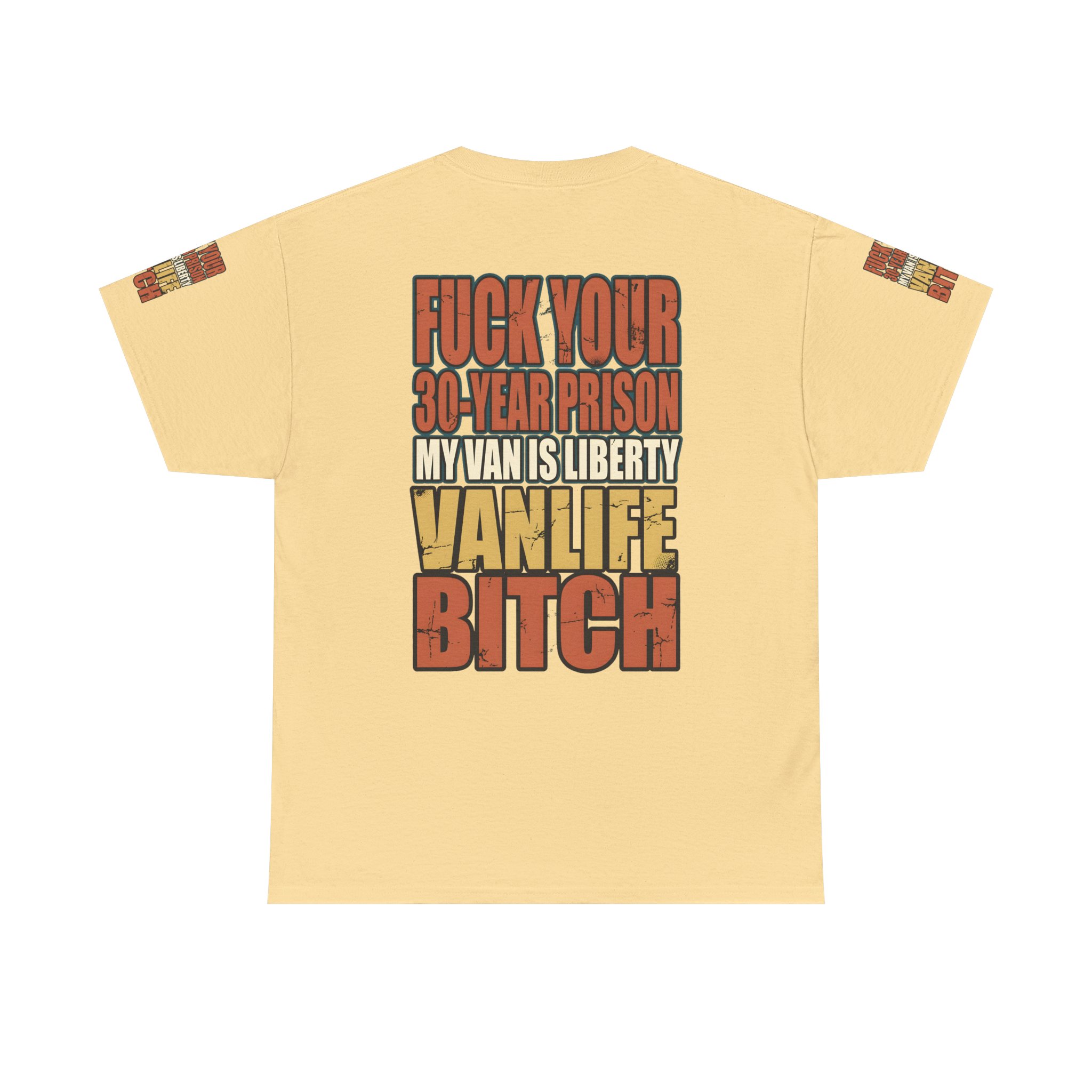 Unisex Heavy Cotton Tee — "Fuck Your 30 Year" Design F**K-Line
