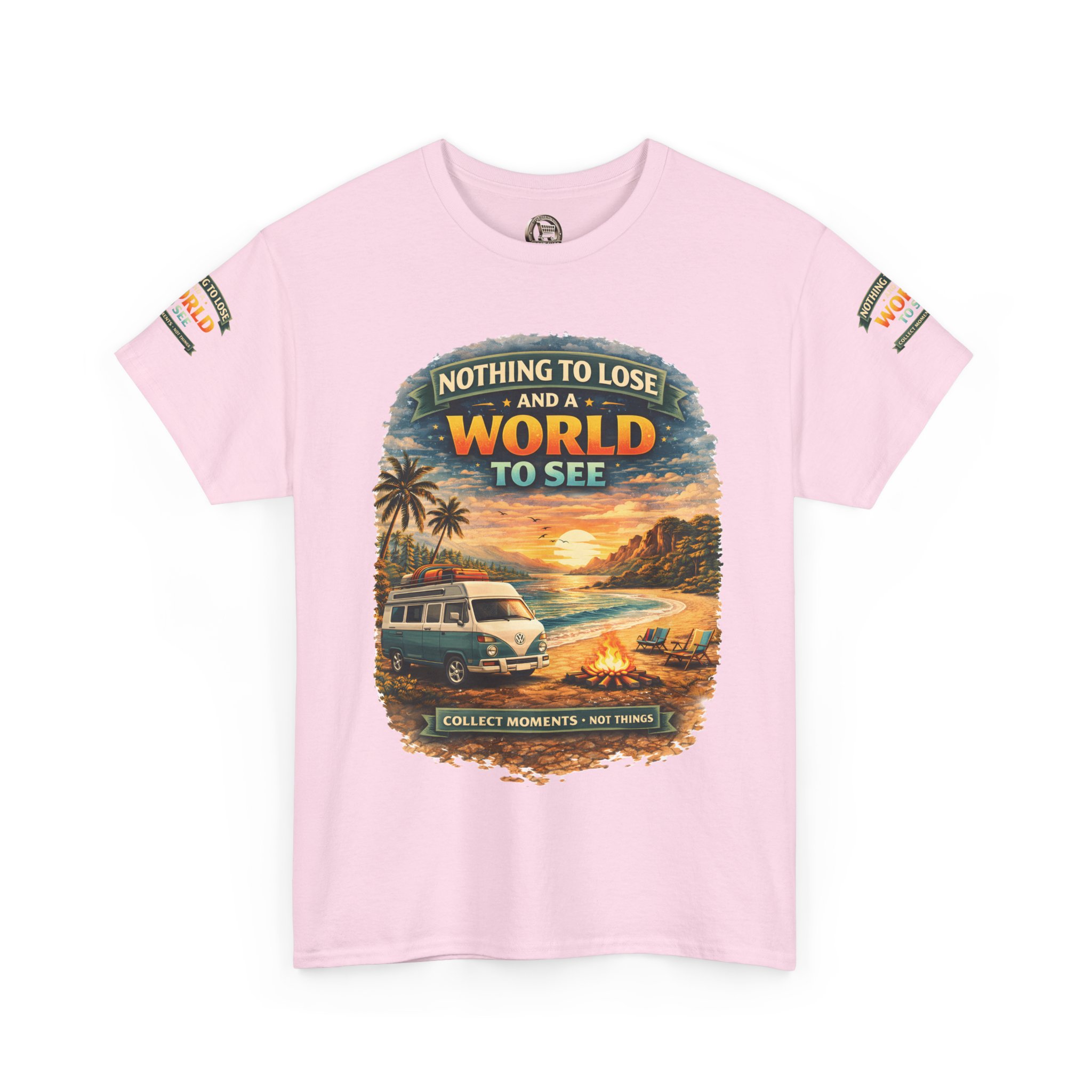 13698024550995441266_2048.jpeg Unisex Heavy Cotton Tee — "Nothing To Lose " Design Scenic-Line