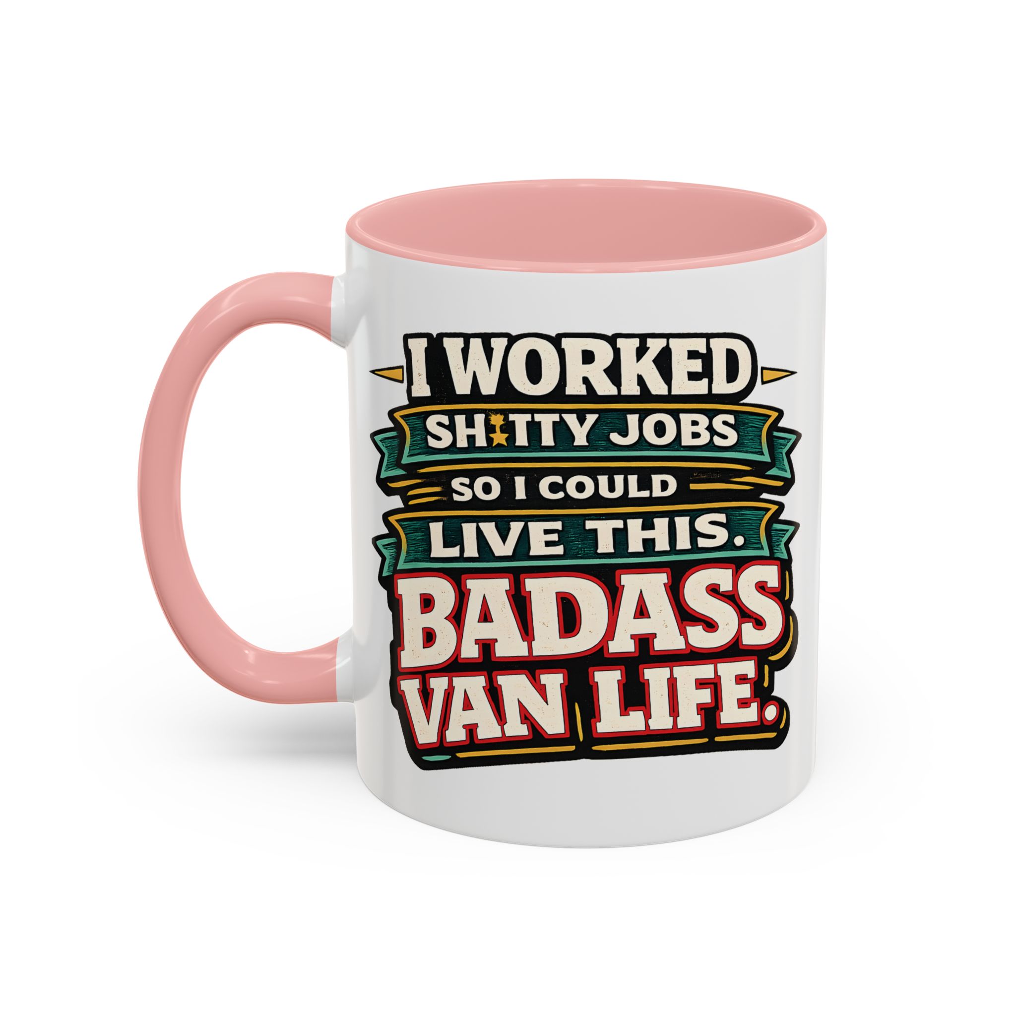 13722062788011536403_2048.jpeg Accent Coffee Mug (11, 15oz) — "I Worked Shitty Jobs" Design F**K-Line