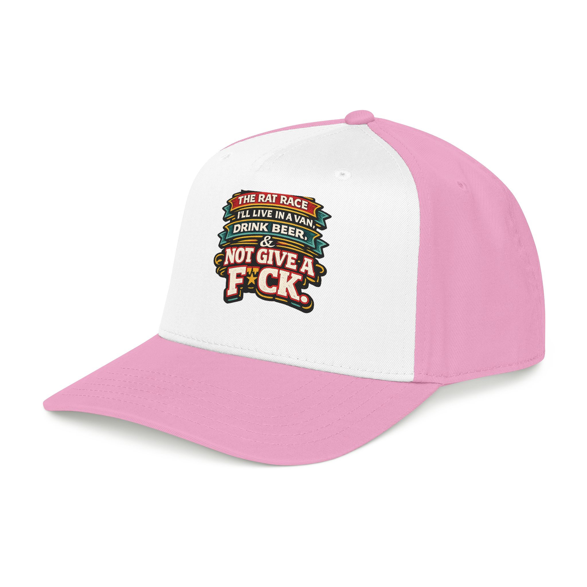 Baseball Cap - "Screw The Rat Race" Design F**K-Line