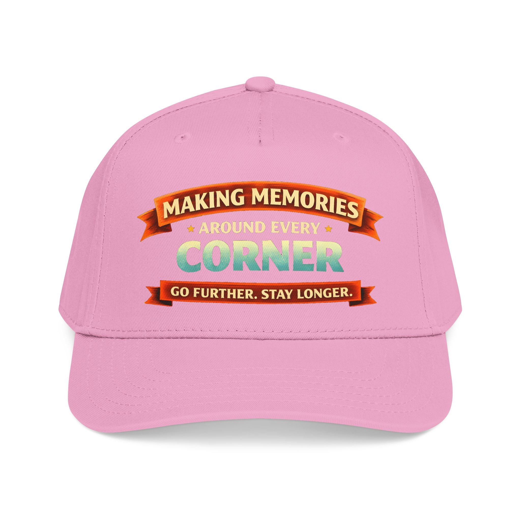 Baseball Cap - "Making Memories Around Every Corner" Design Scenic-Line