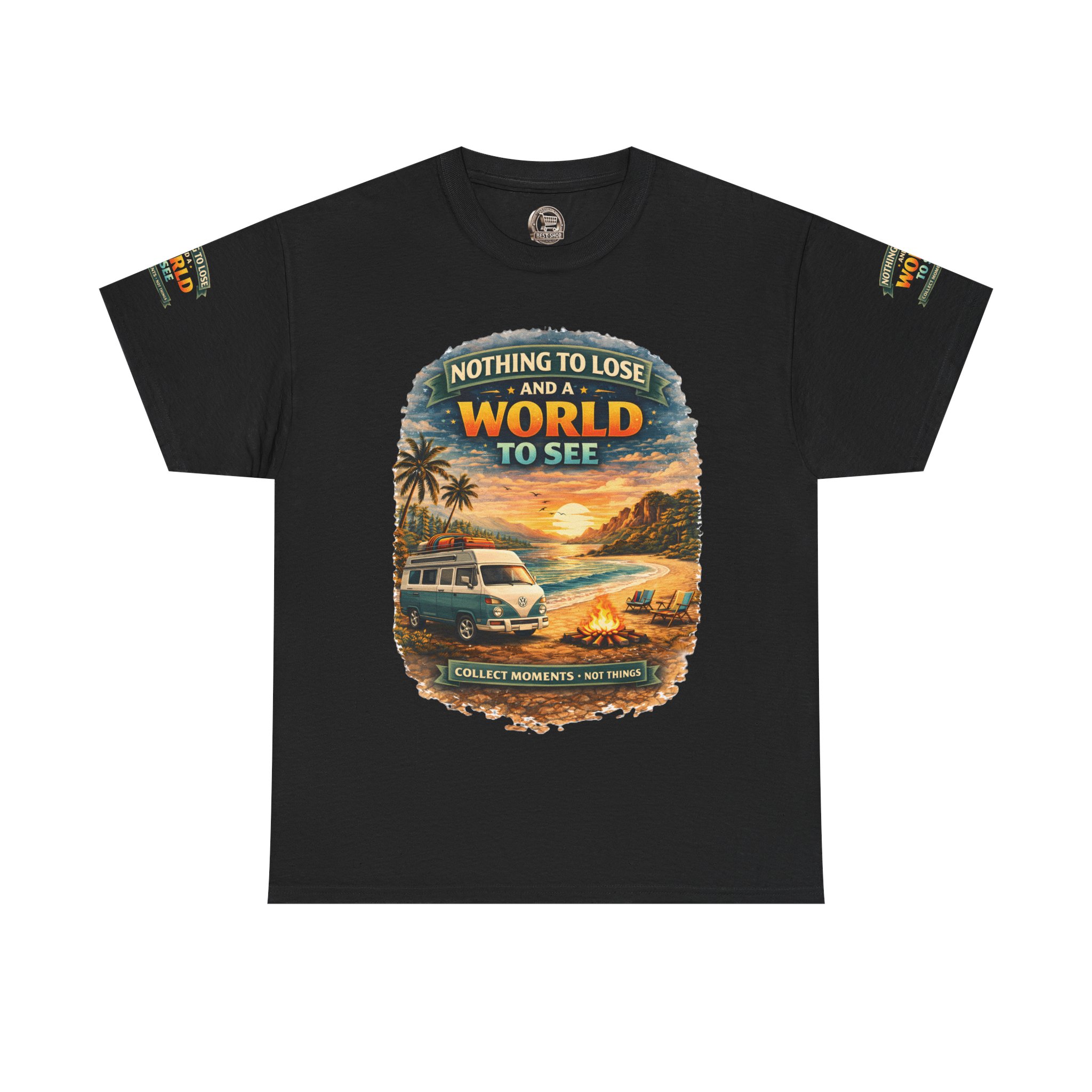 13741676826762587362_2048.jpeg Unisex Heavy Cotton Tee — "Nothing To Lose " Design Scenic-Line