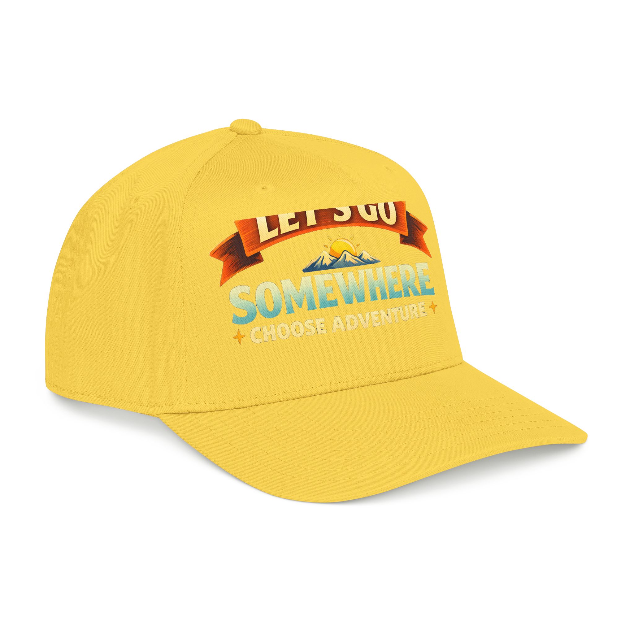 13750131862590579499_2048.jpeg Baseball Cap - "Lets Go Somewhere" Design Scenic-Line