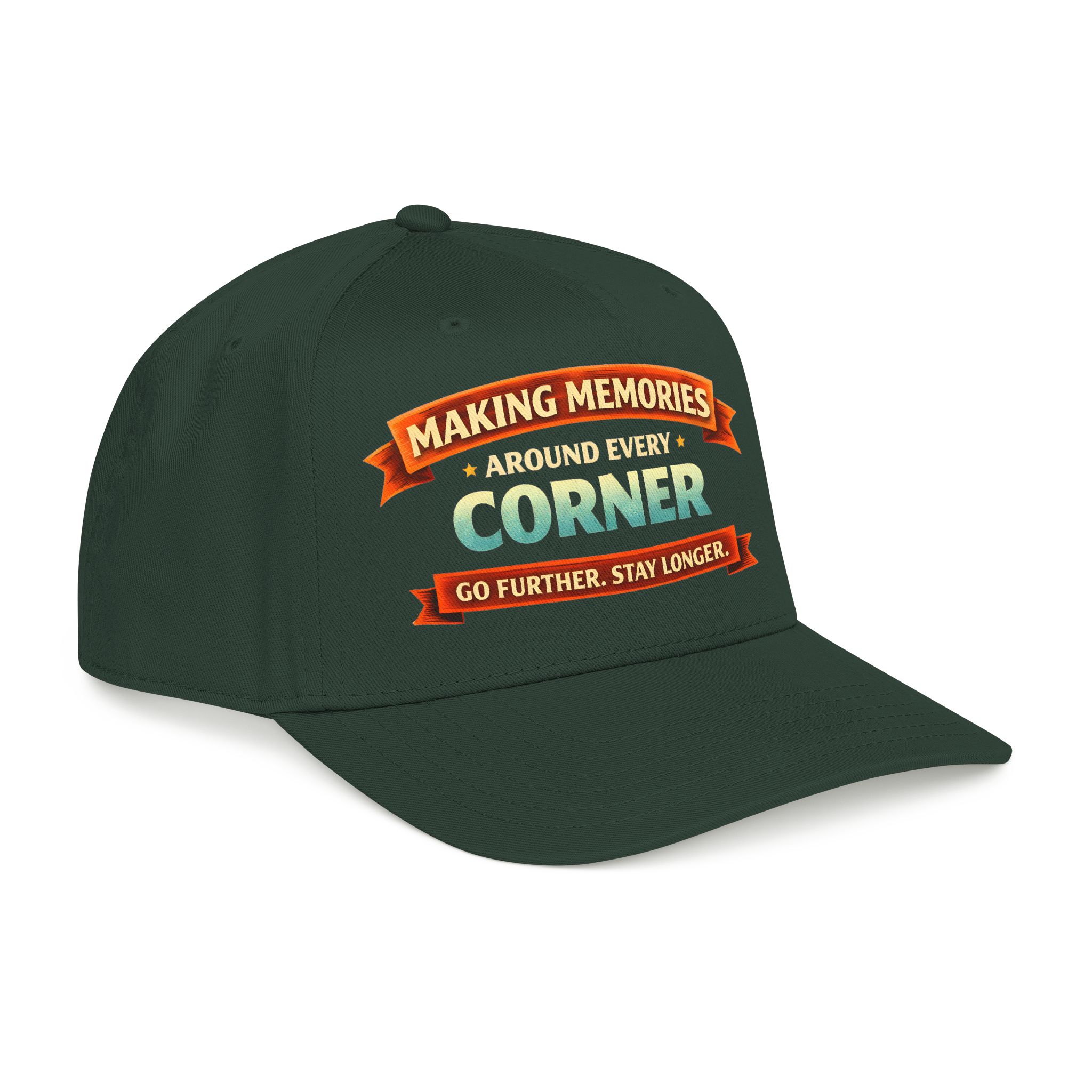 Baseball Cap - "Making Memories Around Every Corner" Design Scenic-Line