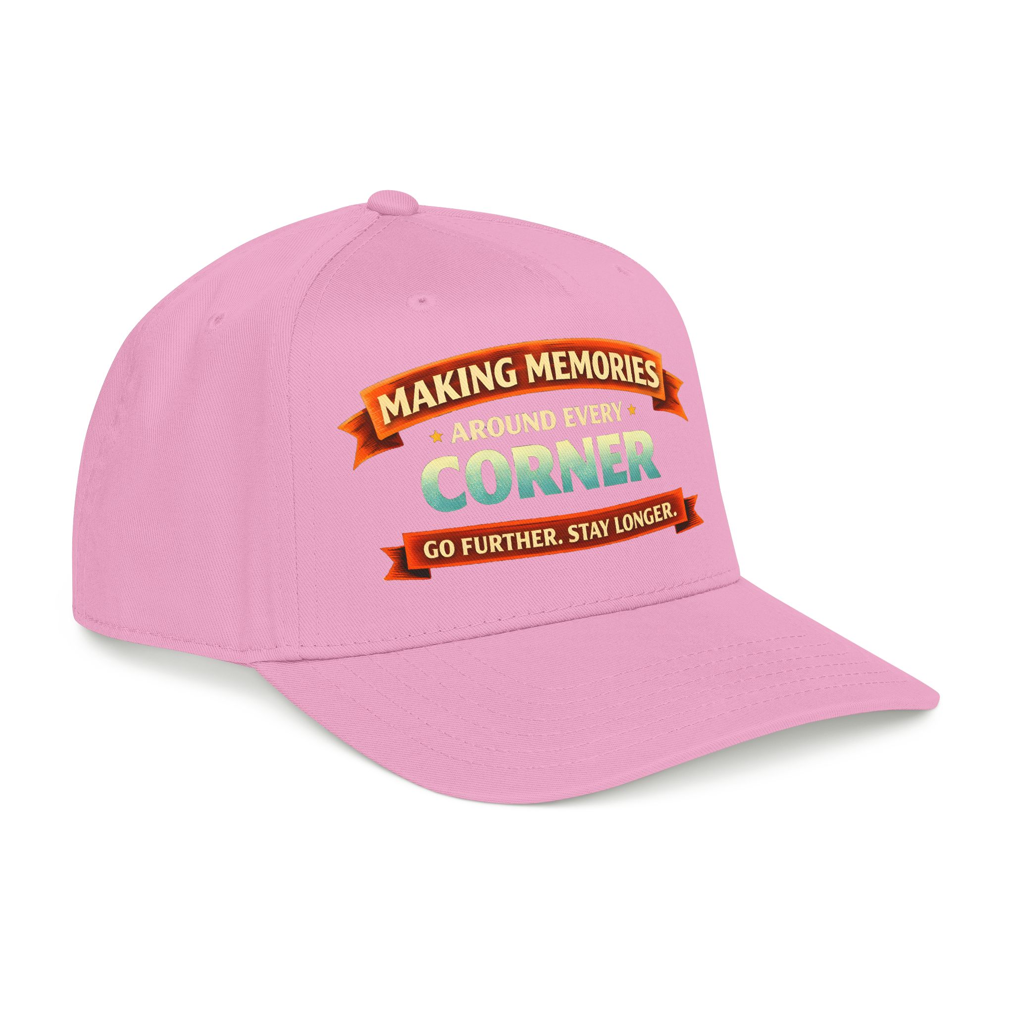 Baseball Cap - "Making Memories Around Every Corner" Design Scenic-Line