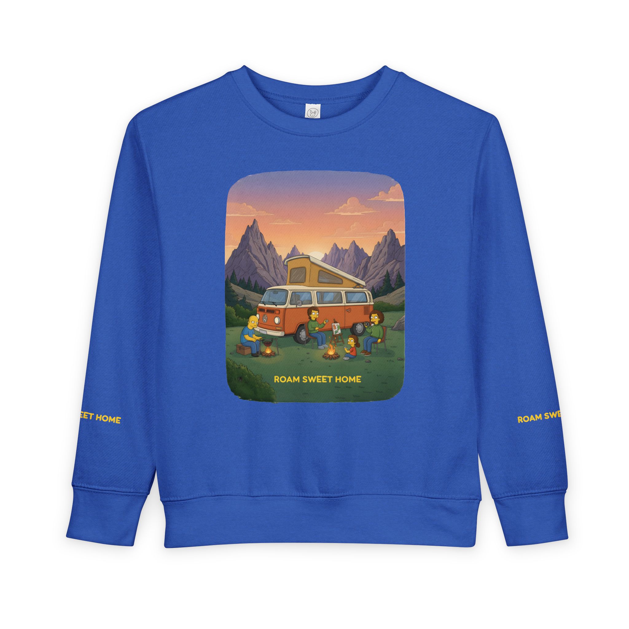 Toddler Sweatshirt - "Roam Sweet Home" (Design Sitcom-Line)