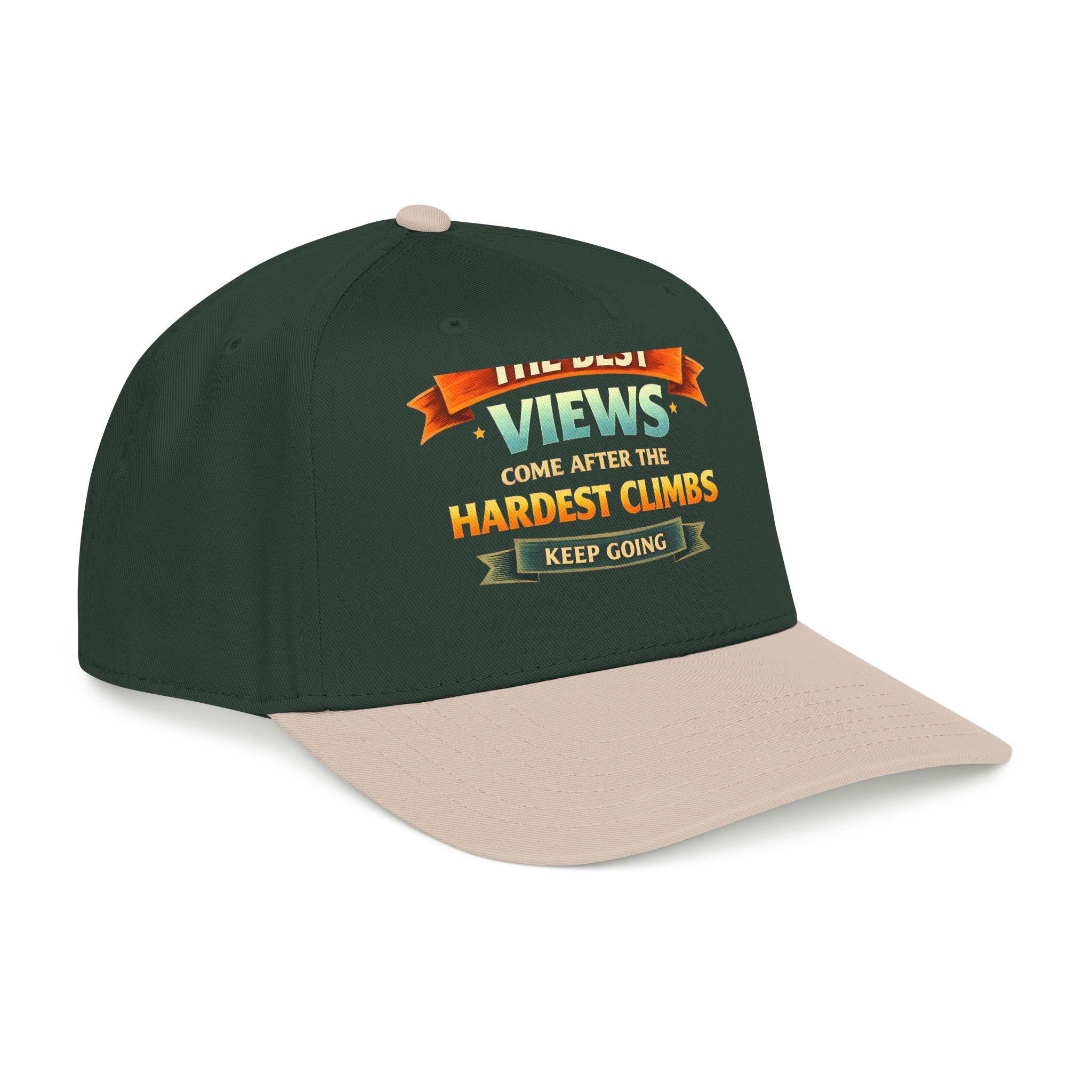 Baseball Cap - "The Best Views" Design Scenic-Line