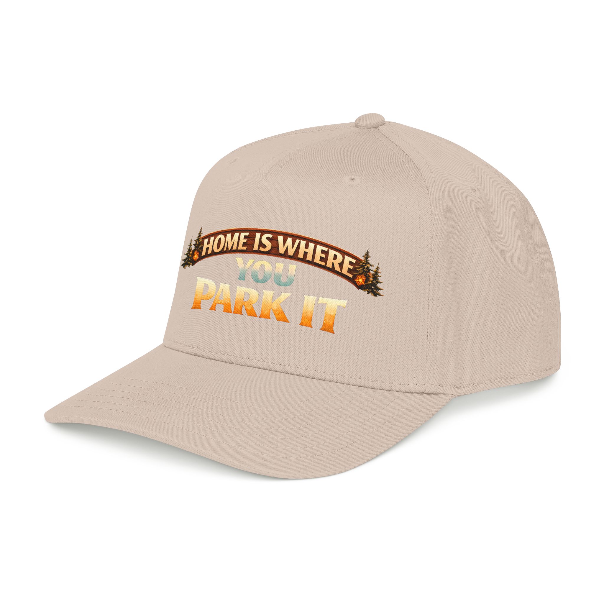 Baseball Cap - "Home Is Where You Park It" Design Scenic-Line