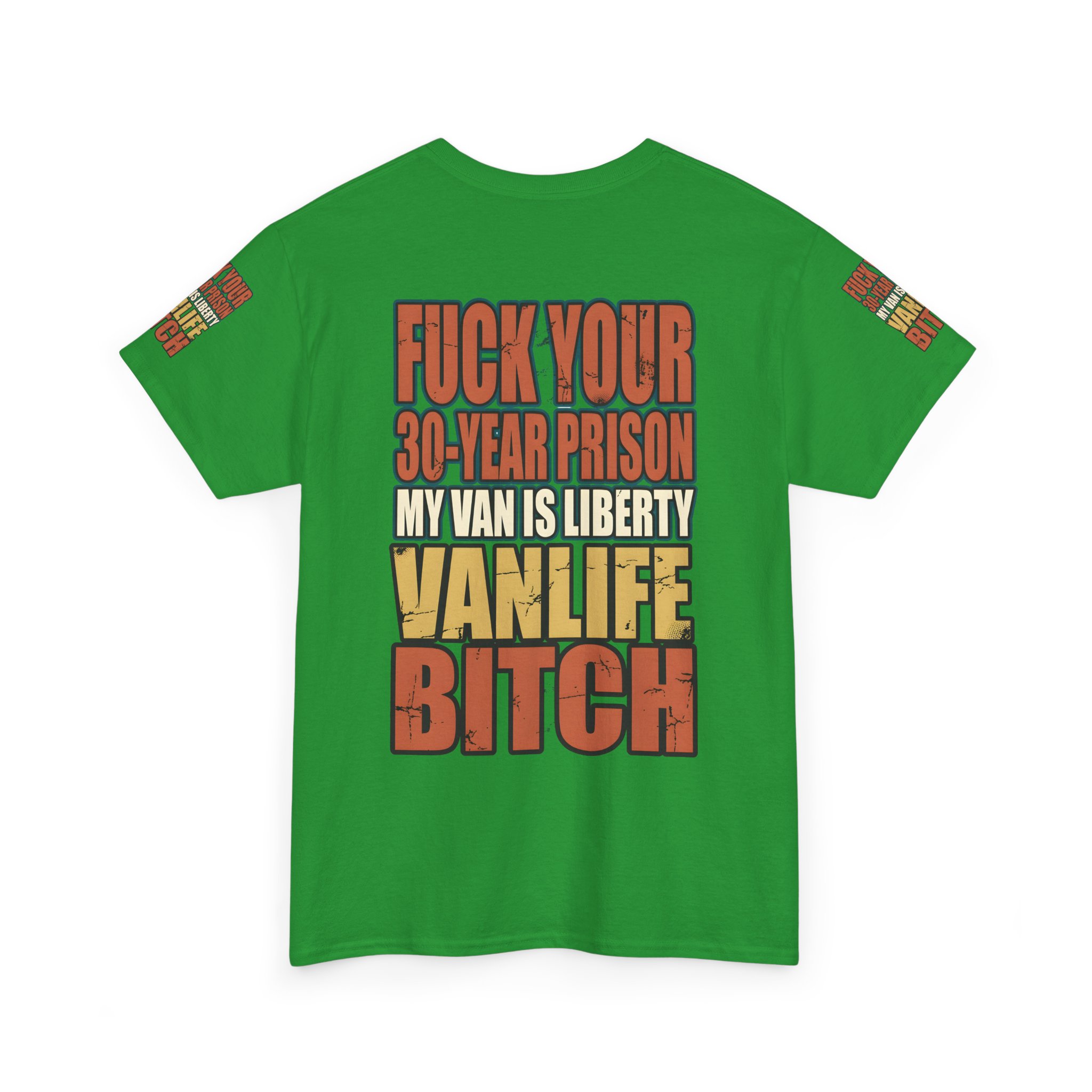 Unisex Heavy Cotton Tee — "Fuck Your 30 Year" Design F**K-Line