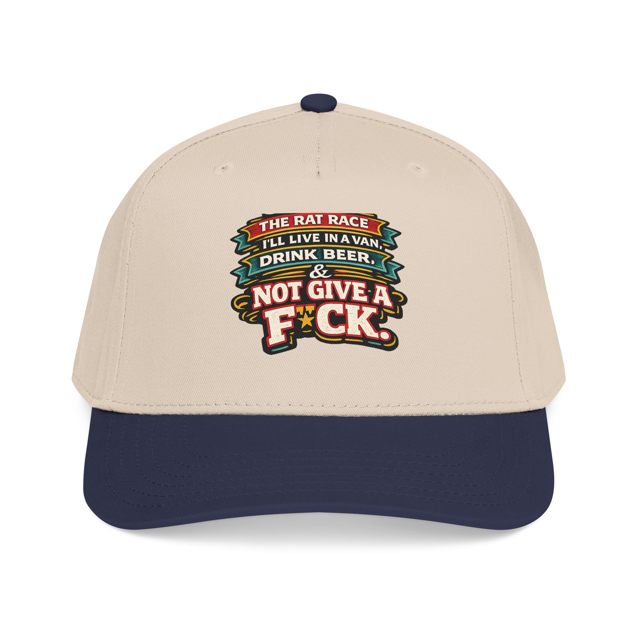 Baseball Cap - "Screw The Rat Race" Design F**K-Line