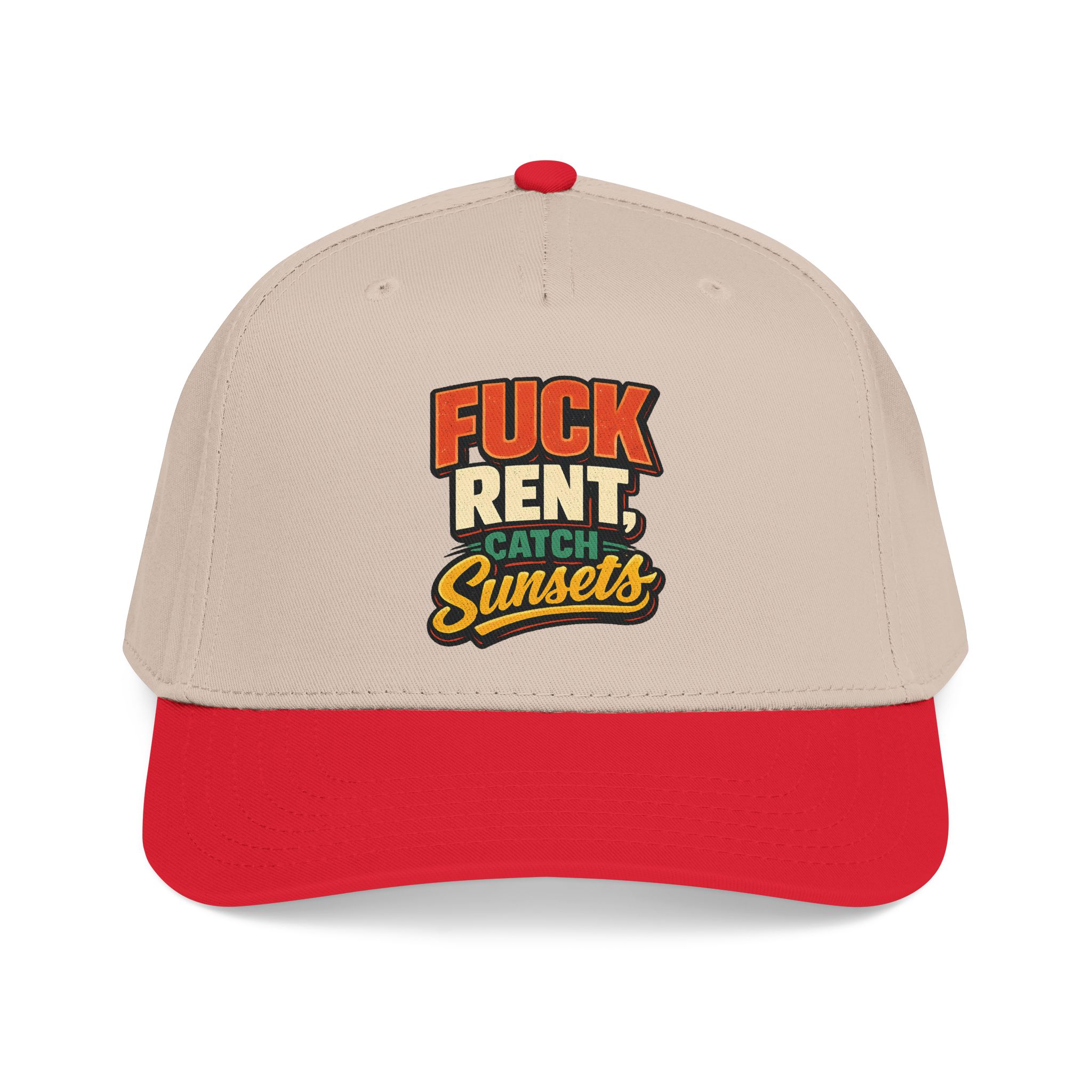 Baseball Cap - "Fuck Rent Catch Sunsets" Design F**K-Line
