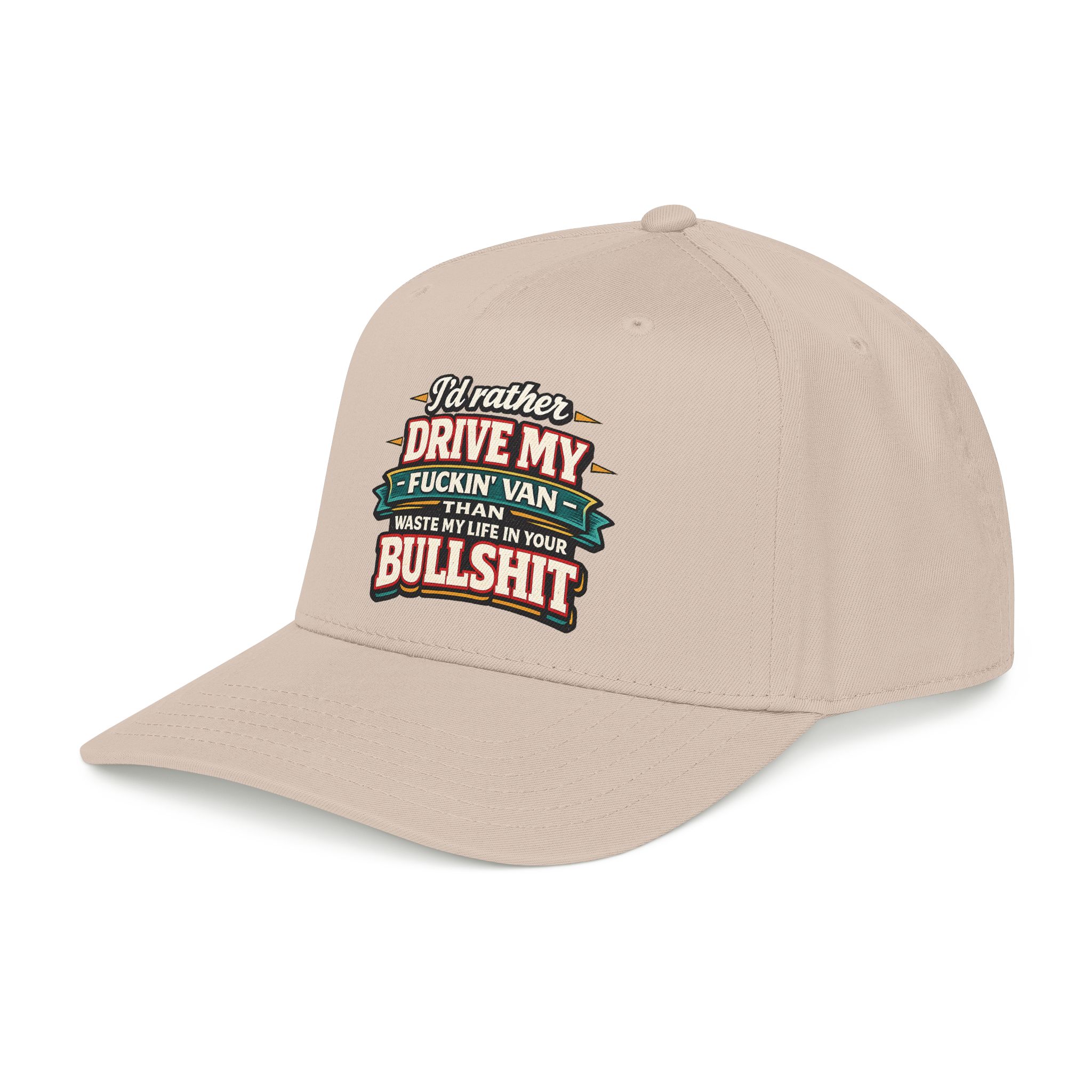 Baseball Cap - "I´d Rather Drive My Fucking Van" Design F**K-Line