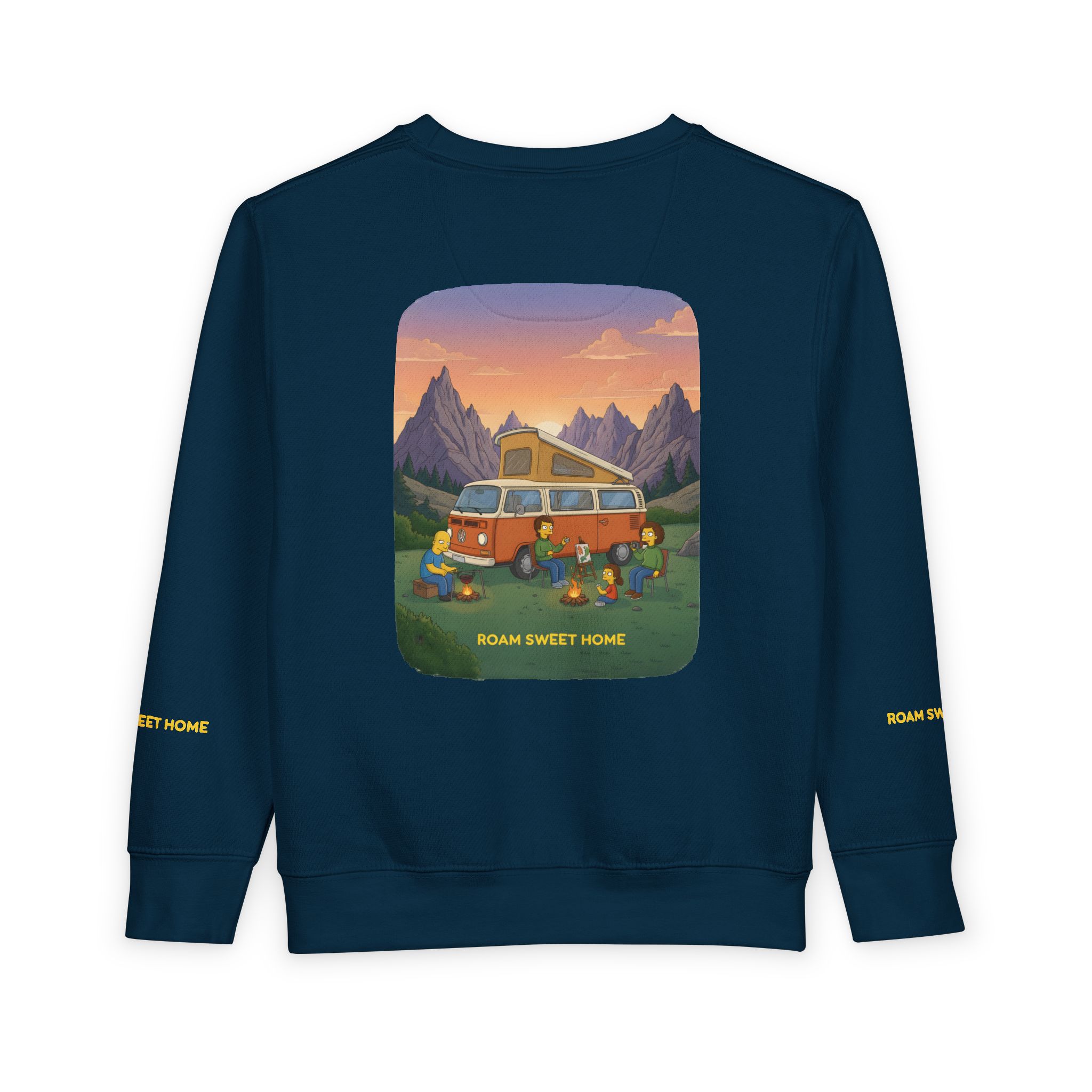 Toddler Sweatshirt - "Roam Sweet Home" (Design Sitcom-Line)