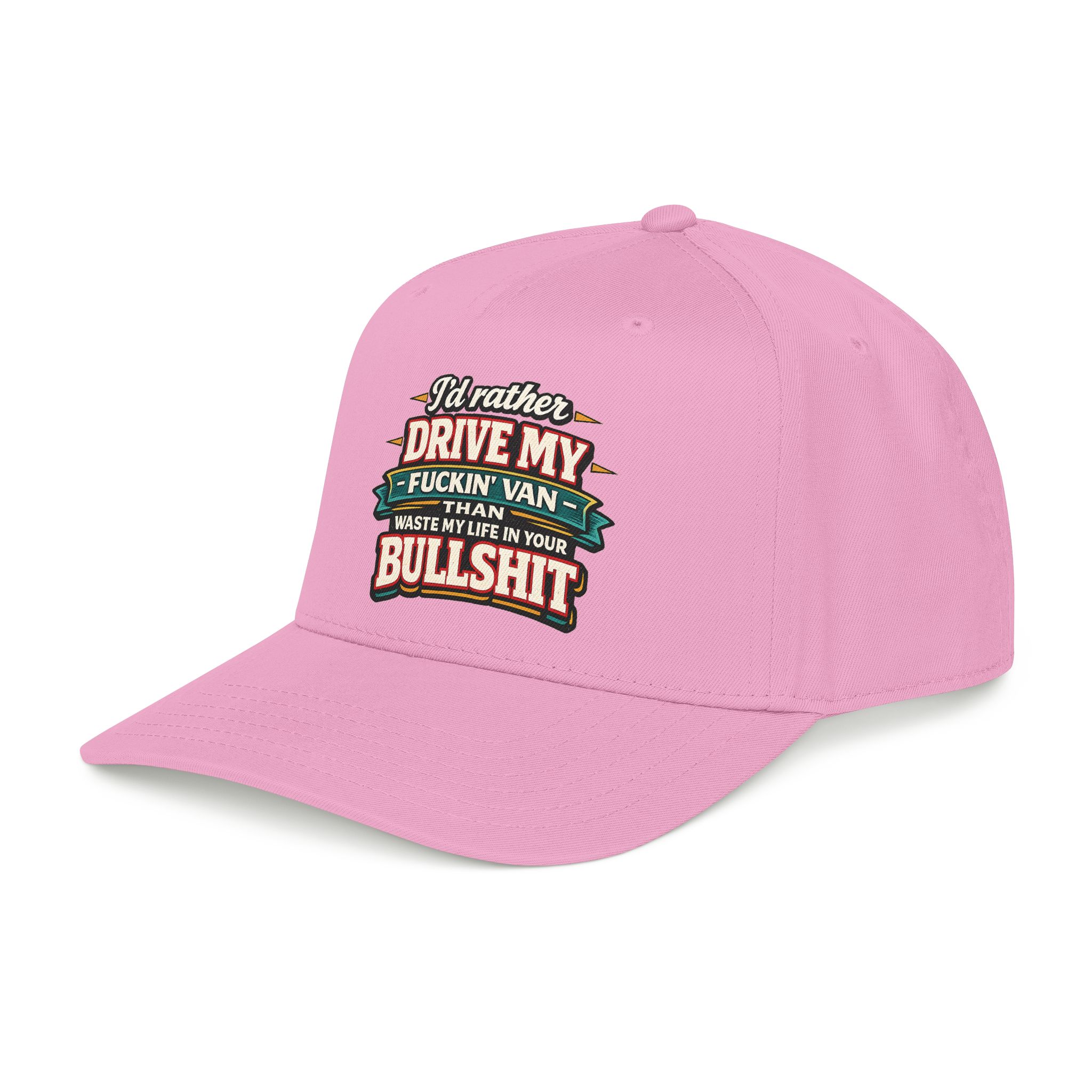 Baseball Cap - "I´d Rather Drive My Fucking Van" Design F**K-Line