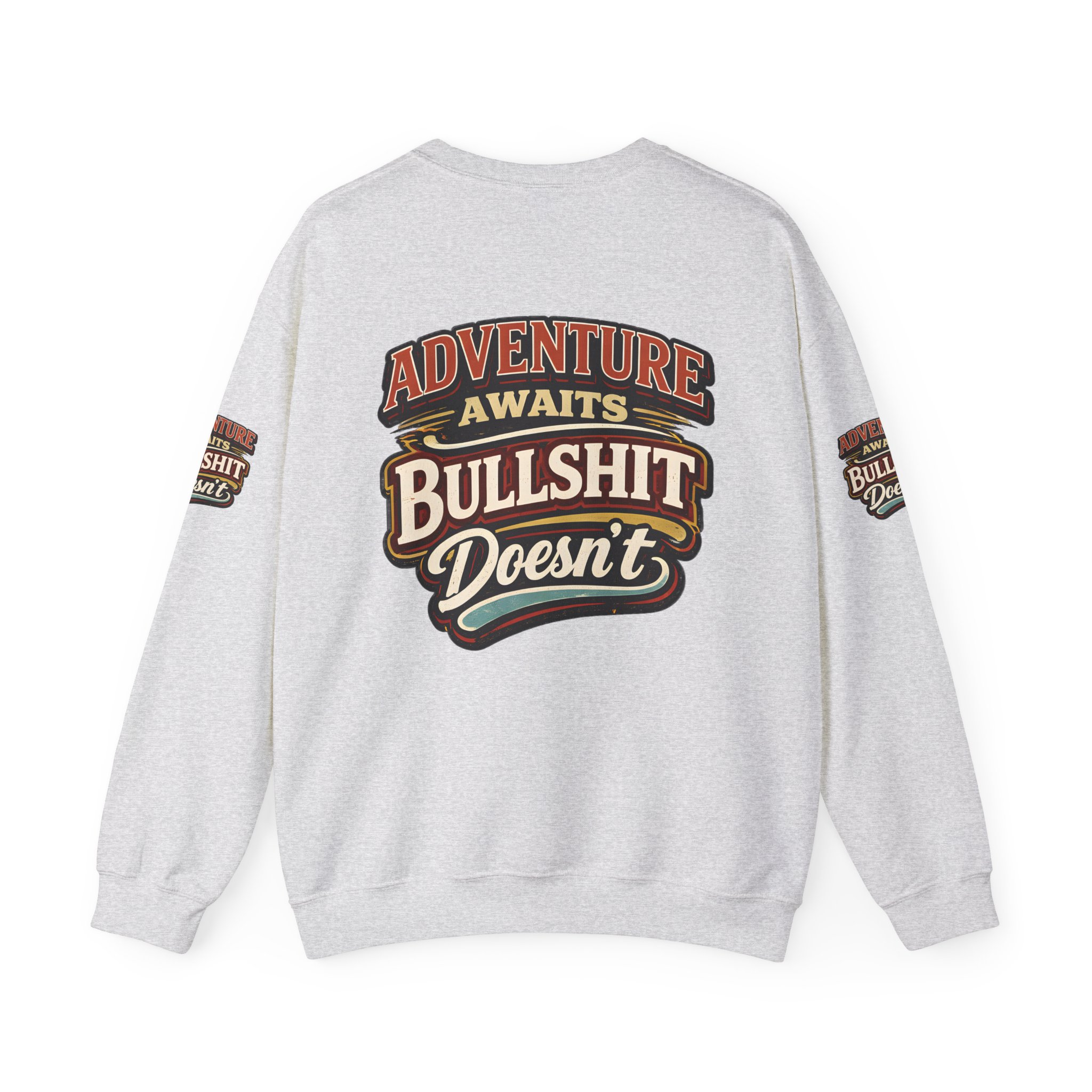 13895406762708843858_2048.jpeg Unisex Heavy Blend™ Crewneck Sweatshirt — "Adventure Awaits" Design F**K-Line