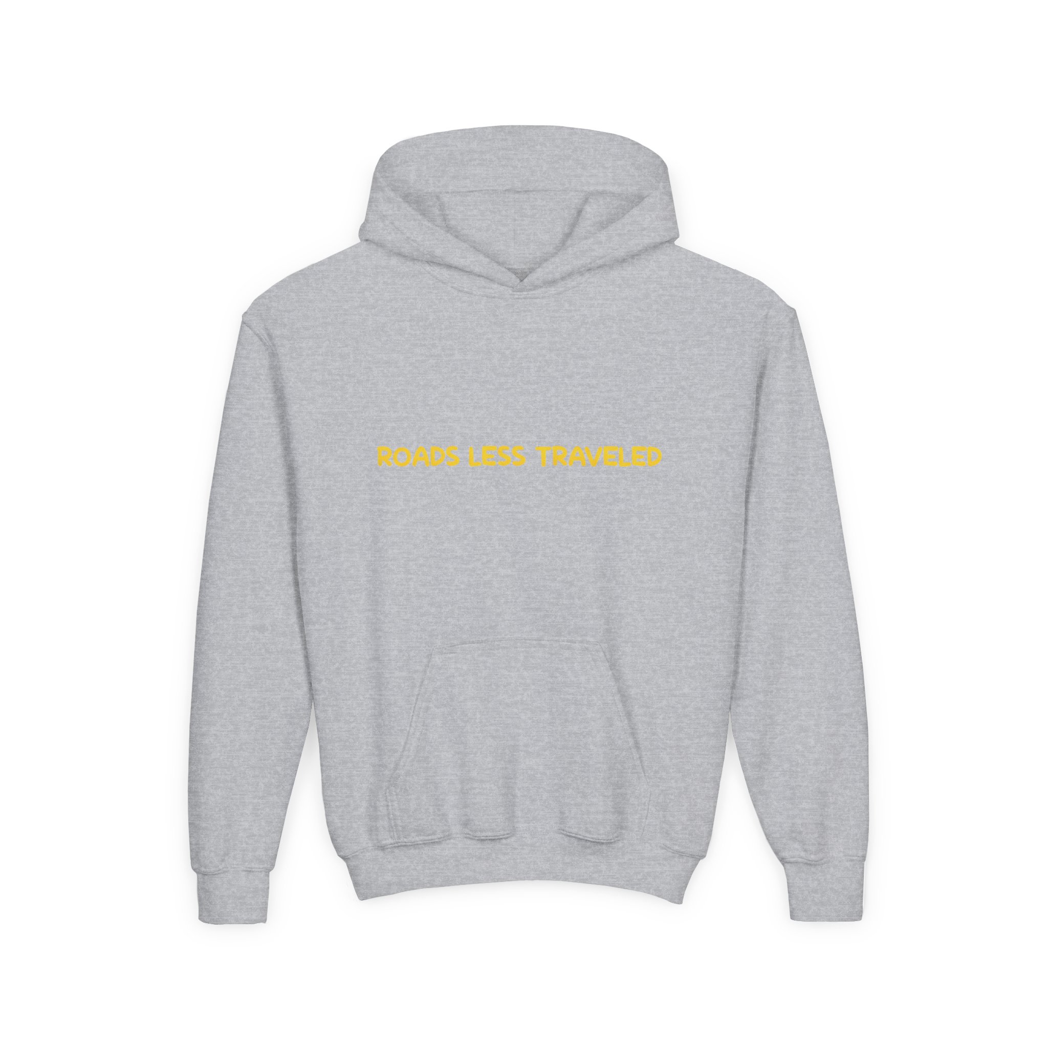 Youth Hoodie(Gildan) – "Roads Less Traveled" (Design Sitcom-Line)