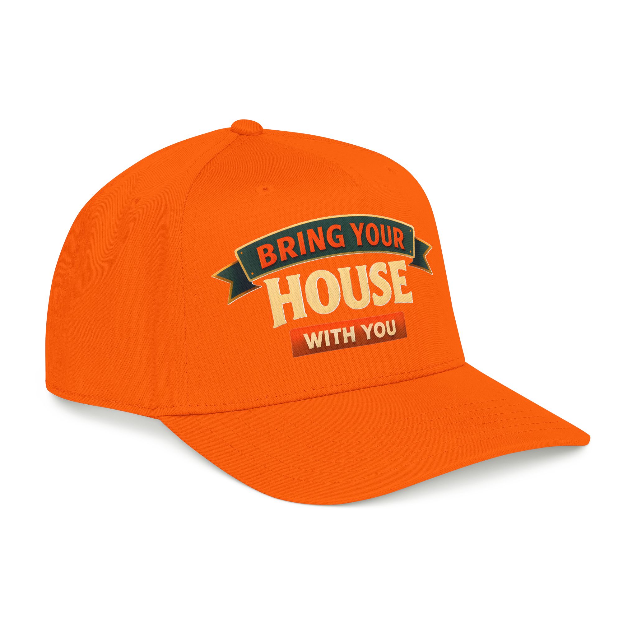 Baseball Cap - "Bring Your House With You" Design Scenic-Line