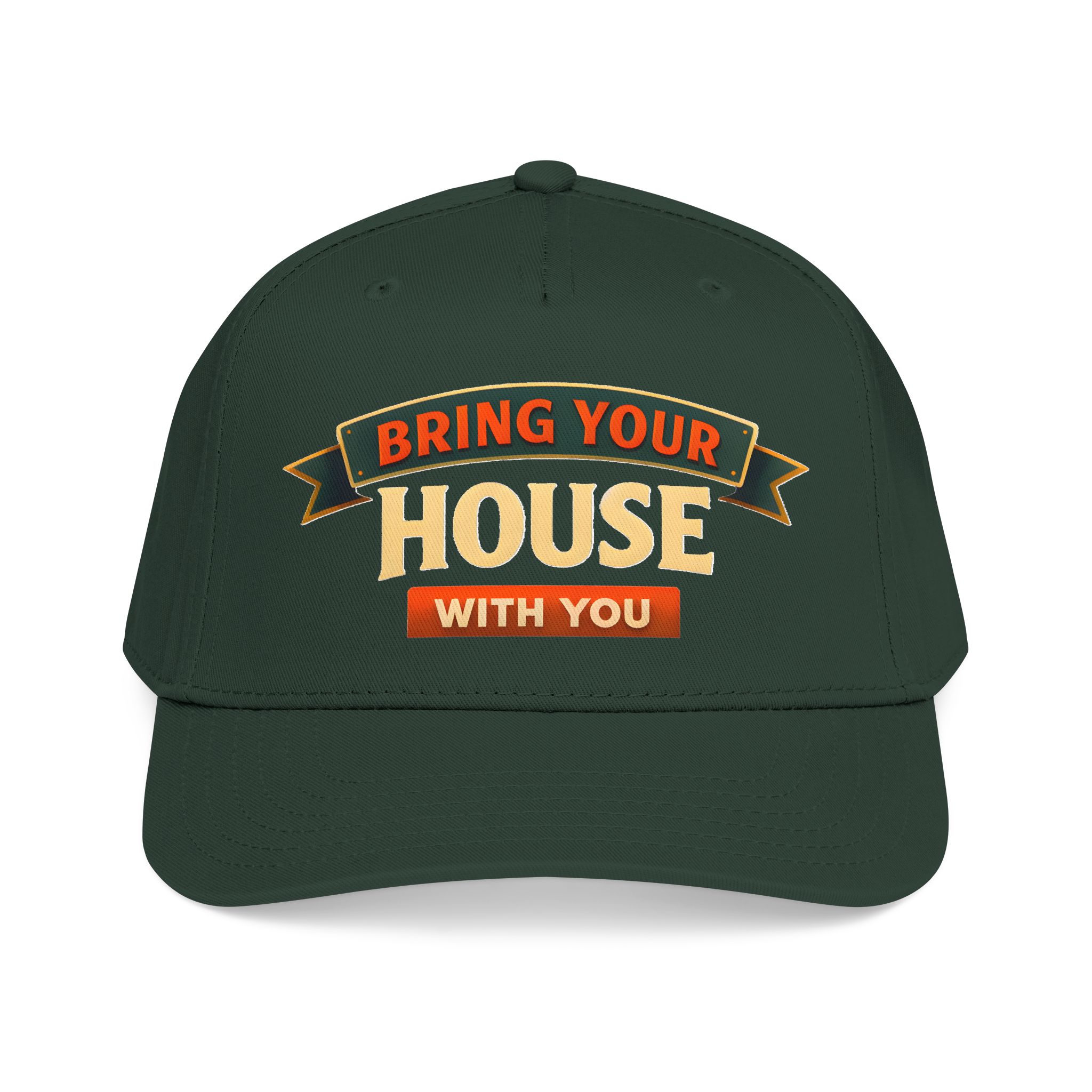 Baseball Cap - "Bring Your House With You" Design Scenic-Line