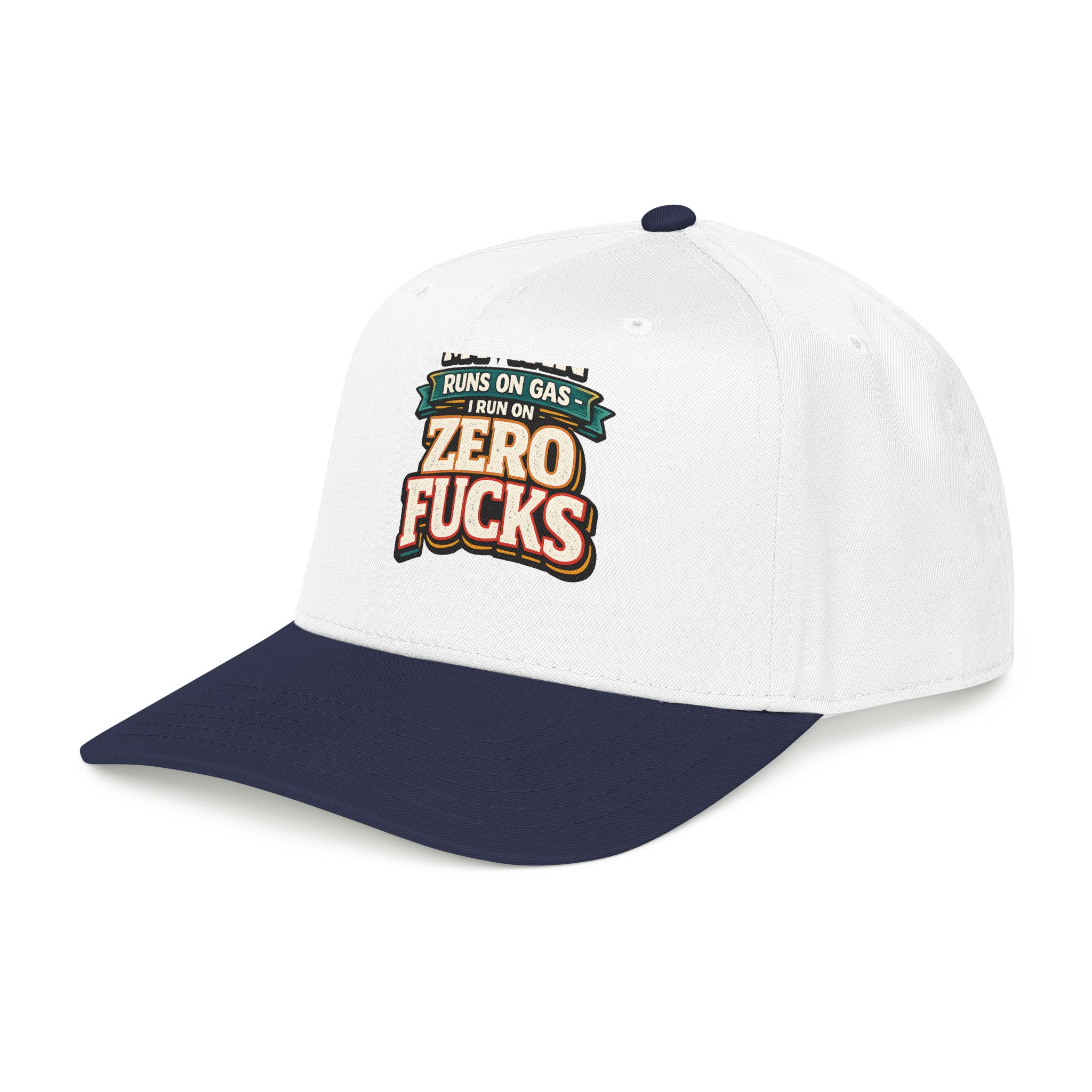 Baseball Cap - "My Van Runs On Gas" Design F**K-Line