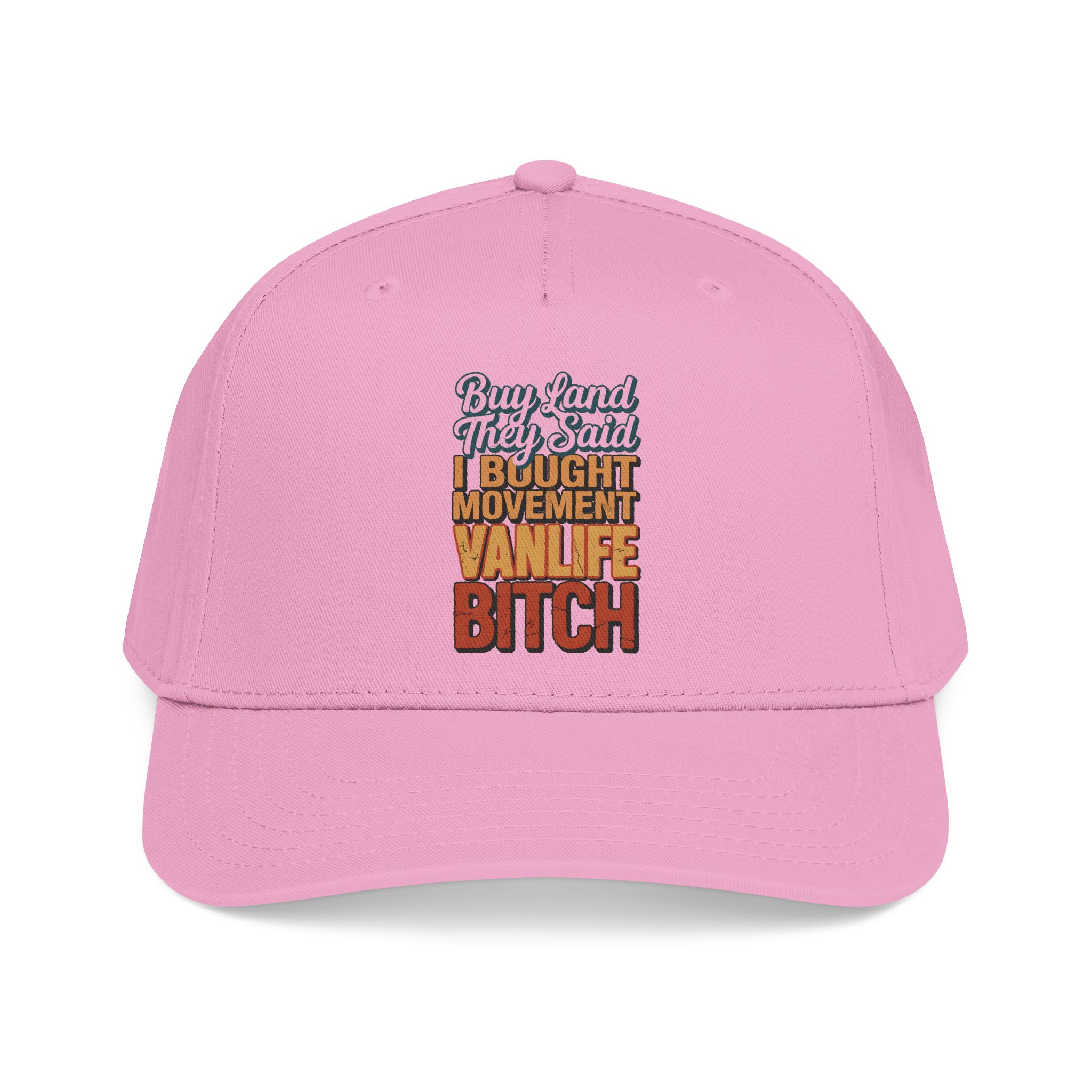 Baseball Cap - "Buy Land They Said" Design F**K-Line