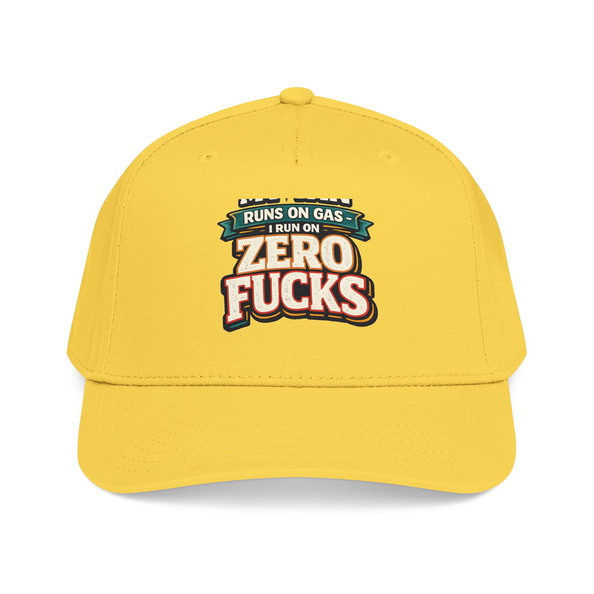 Baseball Cap - "My Van Runs On Gas" Design F**K-Line