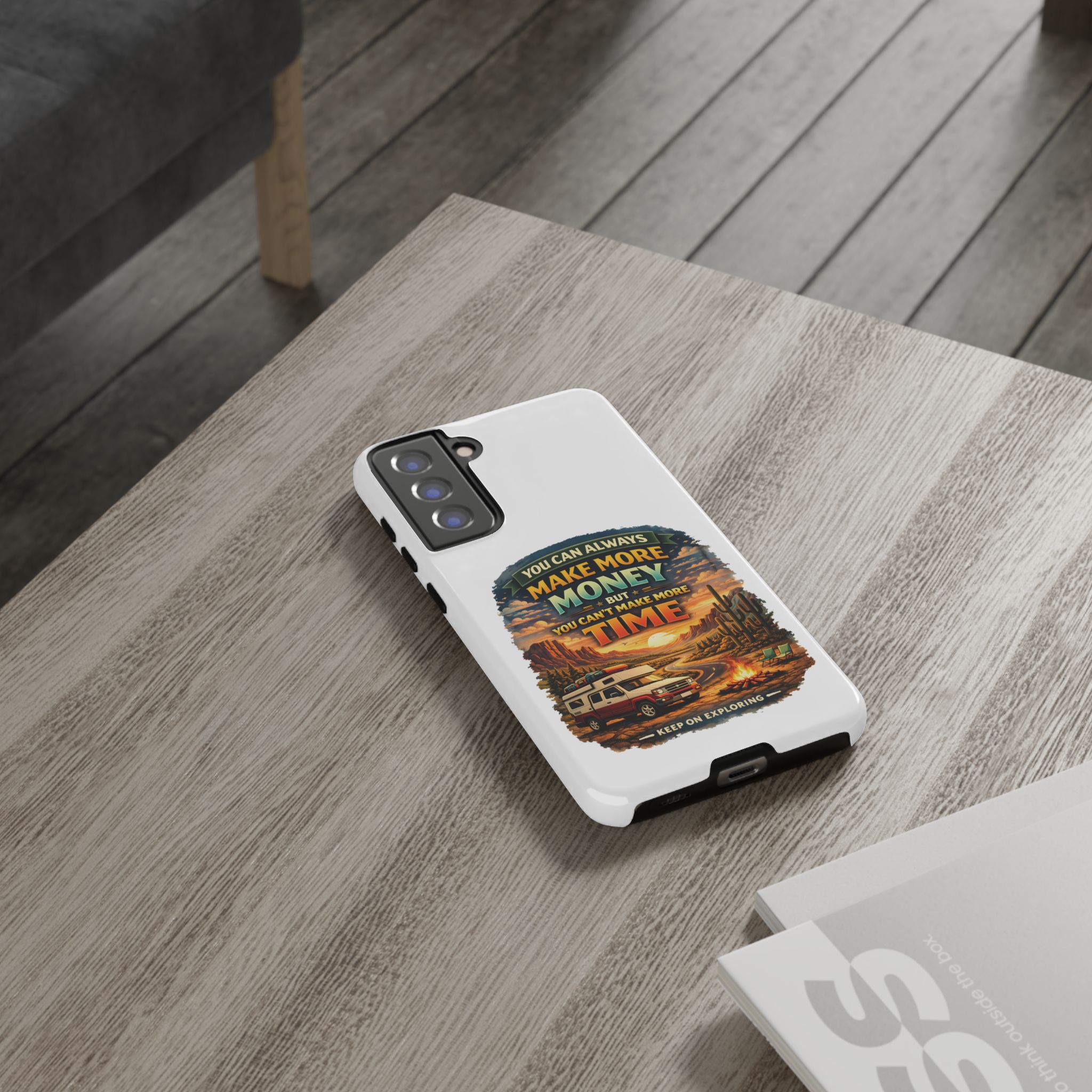 Phone Case — "You Can Always Make Money" (Design Scenic-Line)