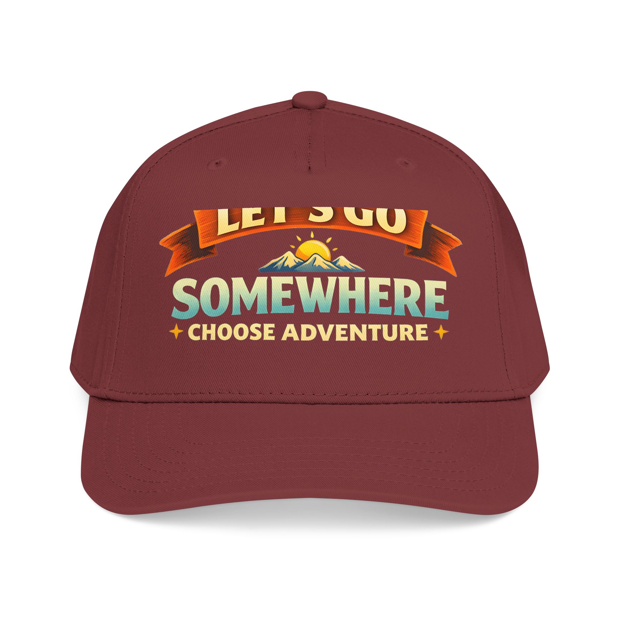 14005015362557051322_2048.jpeg Baseball Cap - "Lets Go Somewhere" Design Scenic-Line