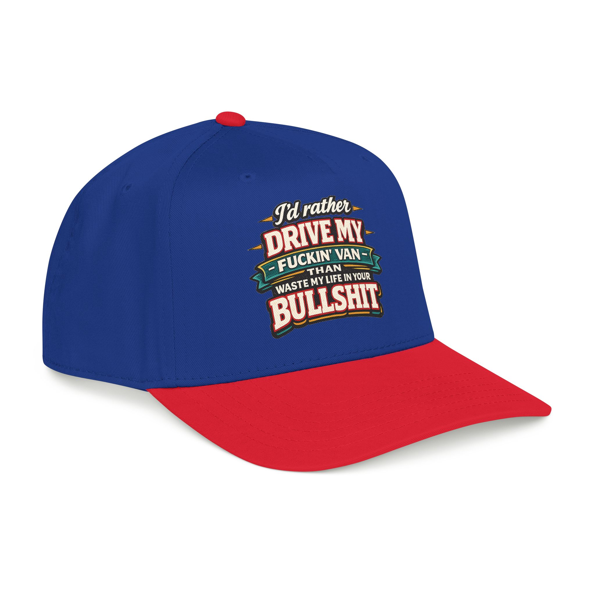 Baseball Cap - "I´d Rather Drive My Fucking Van" Design F**K-Line