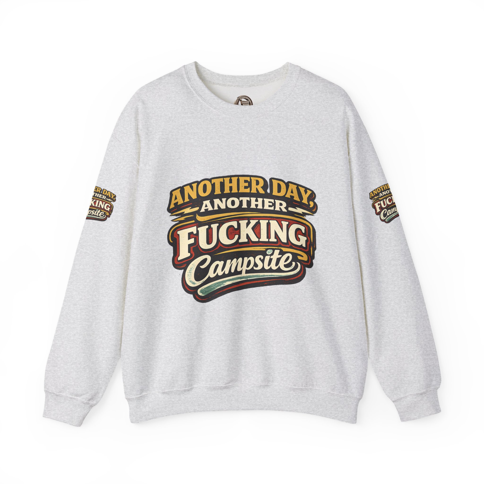 Unisex Heavy Blend™ Crewneck Sweatshirt — "Another Day" Design F**K-Line