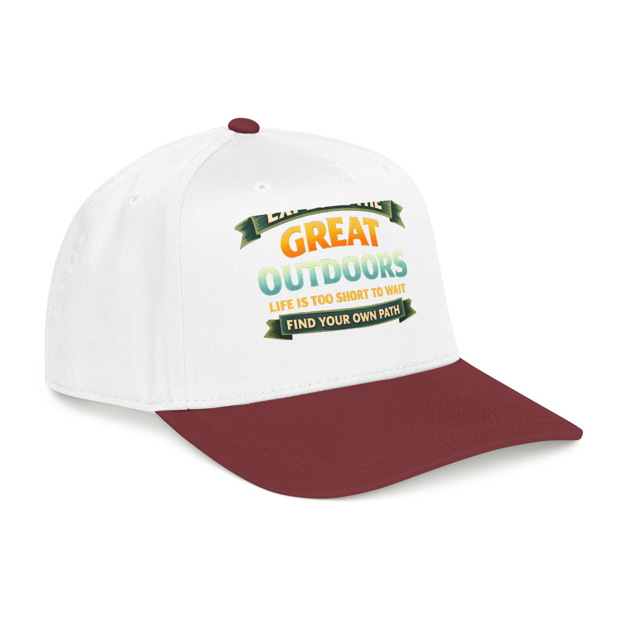 14075806170822227993_2048-1.jpeg Baseball Cap - "Explore The Great Outdoors" Design Scenic-Line