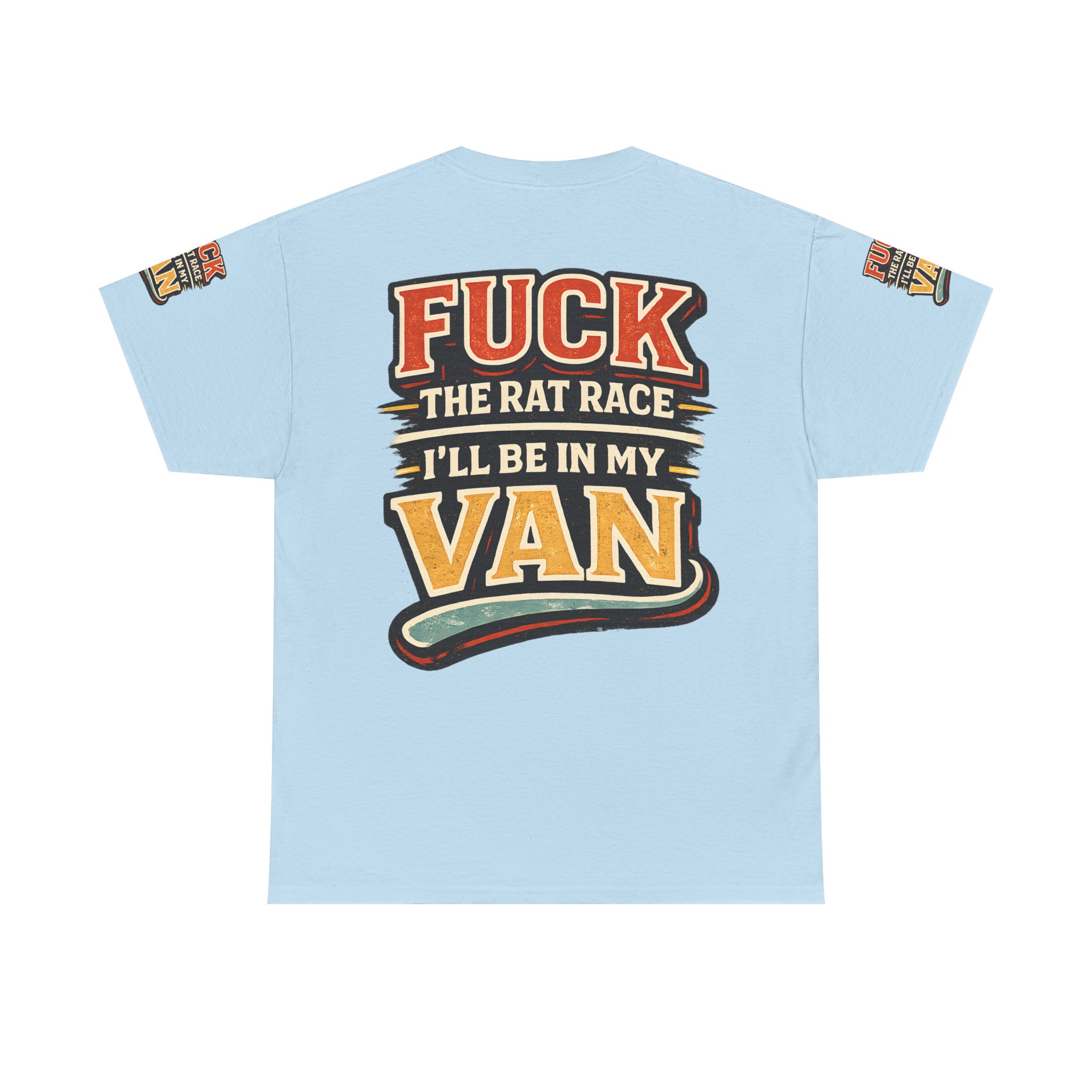 14080378213021530055_2048.jpeg Unisex Heavy Cotton Tee — "Fuck The Rat Race" Design F**K-Line
