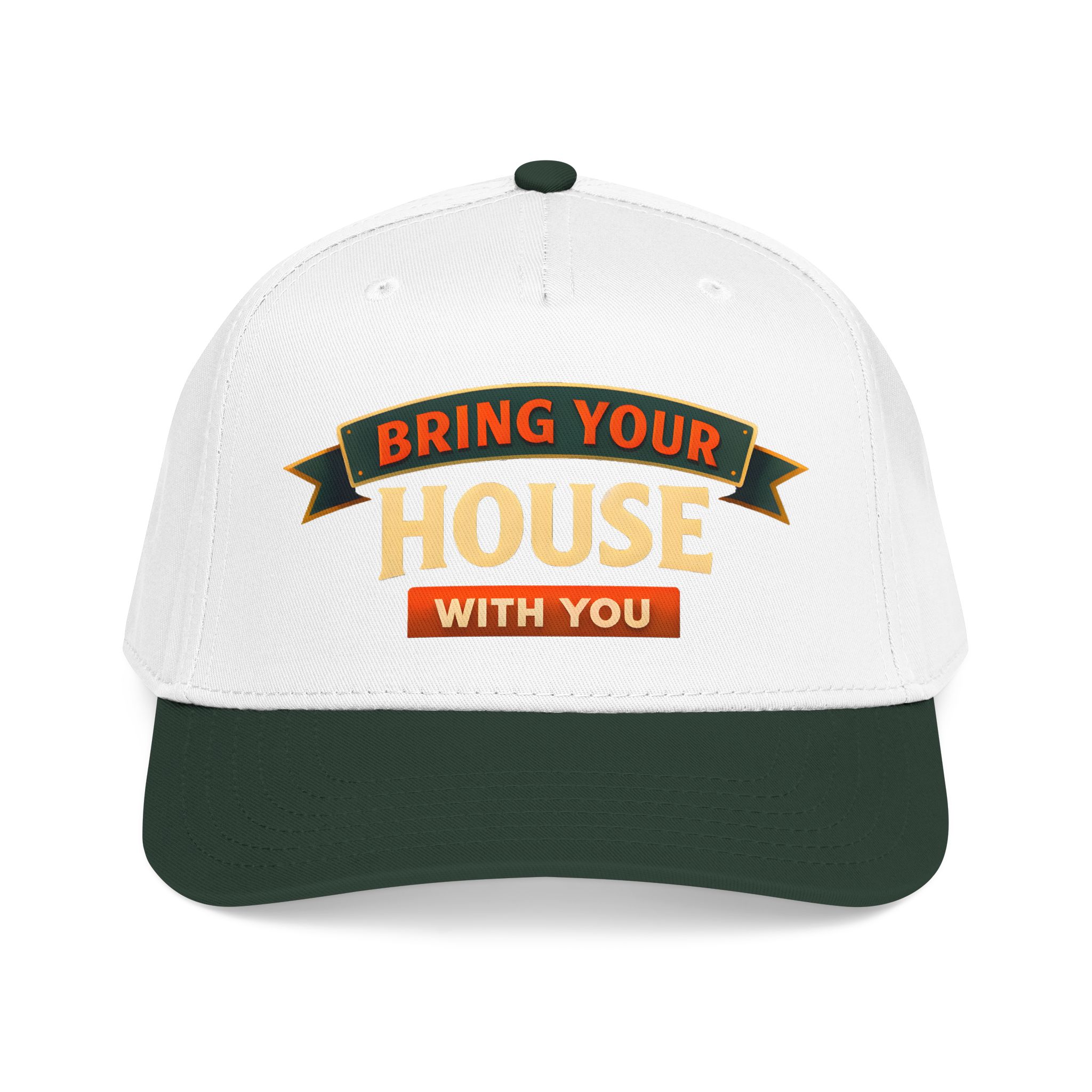 Baseball Cap - "Bring Your House With You" Design Scenic-Line
