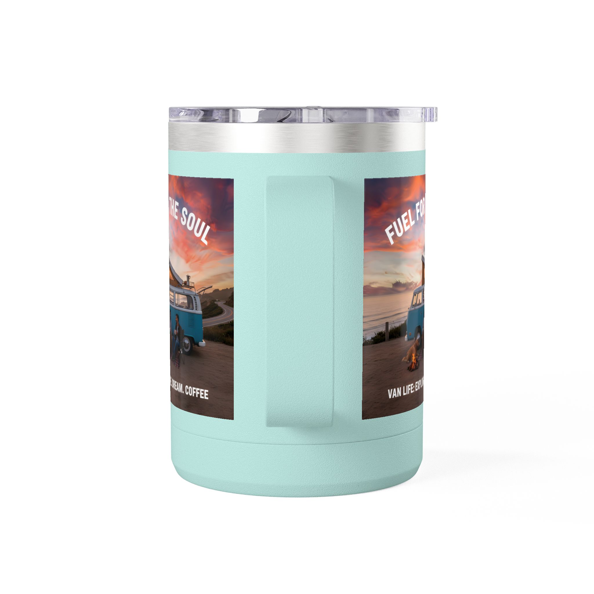 Coffee Mug Tumbler, 15oz — "Fuel for the Soul"