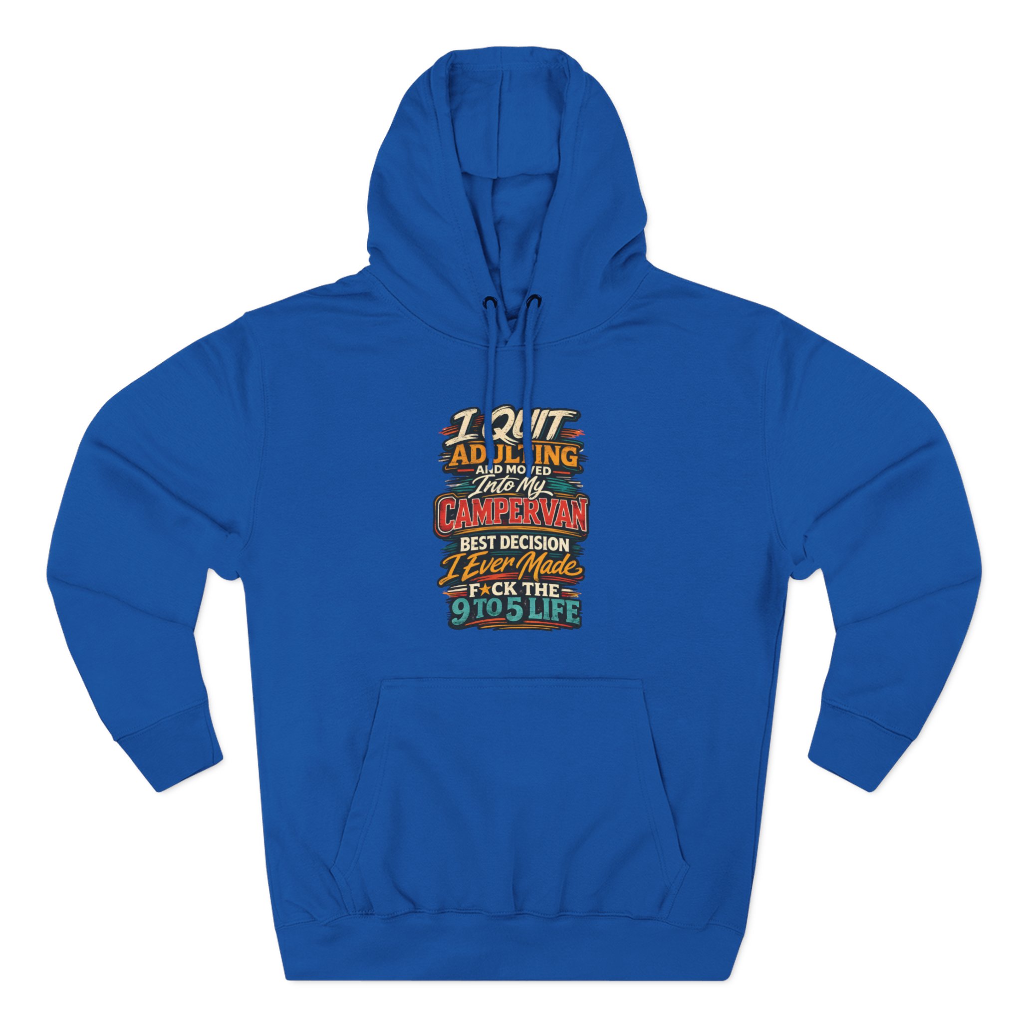 14108030389396733713_2048.jpeg Three-Panel Fleece Hoodie - "I Quit Adulting" Design F**K-Line