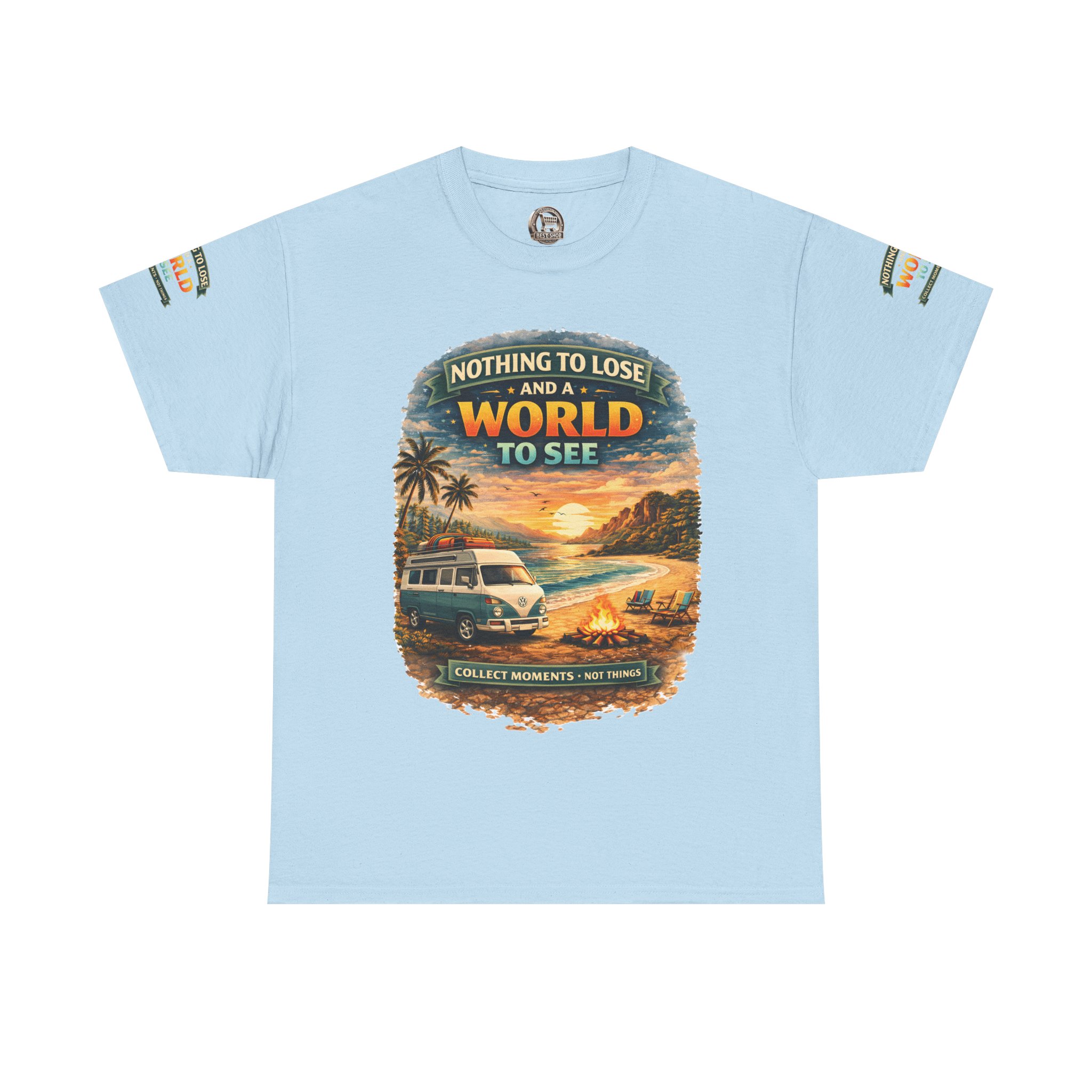 14120697740713908762_2048.jpeg Unisex Heavy Cotton Tee — "Nothing To Lose " Design Scenic-Line
