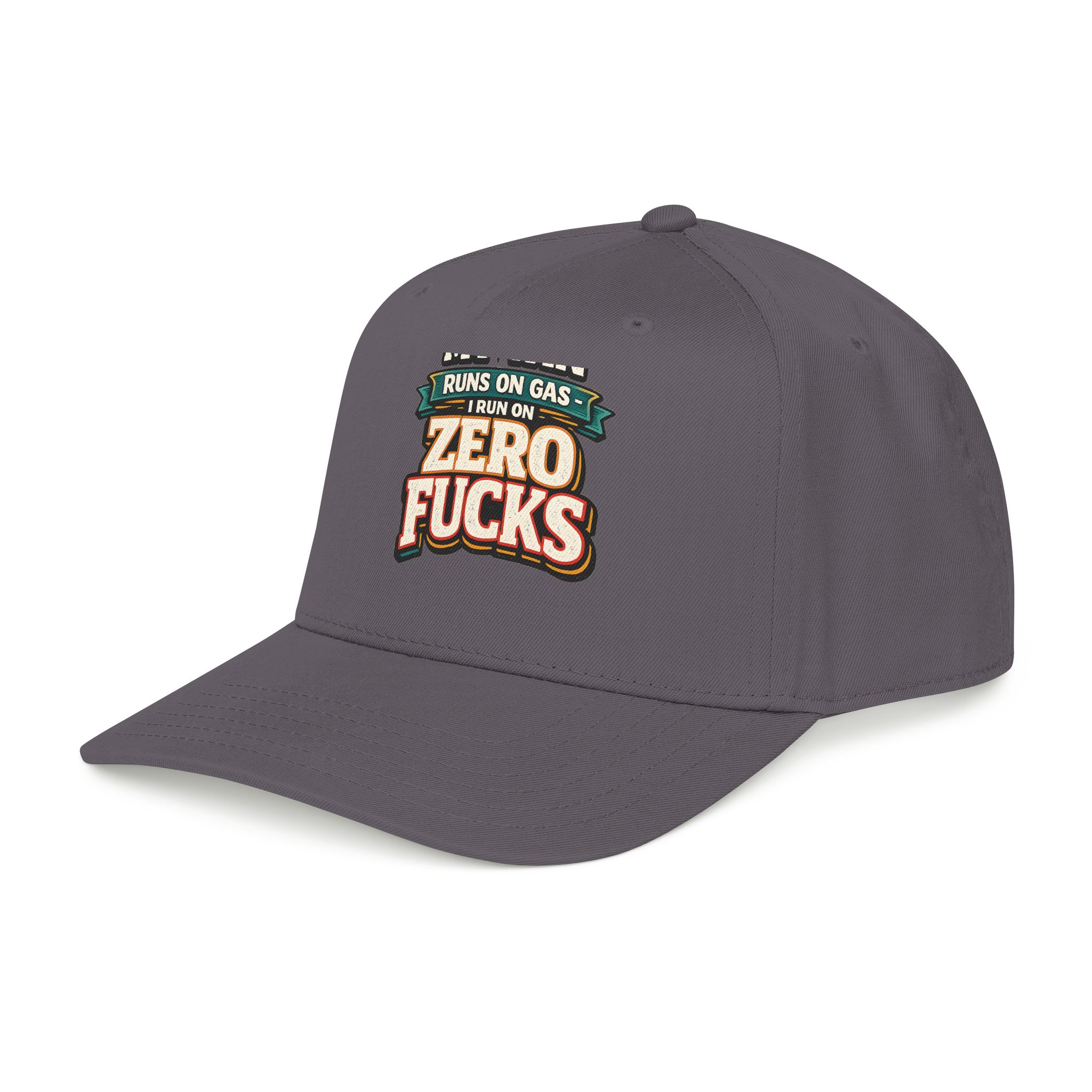 Baseball Cap - "My Van Runs On Gas" Design F**K-Line
