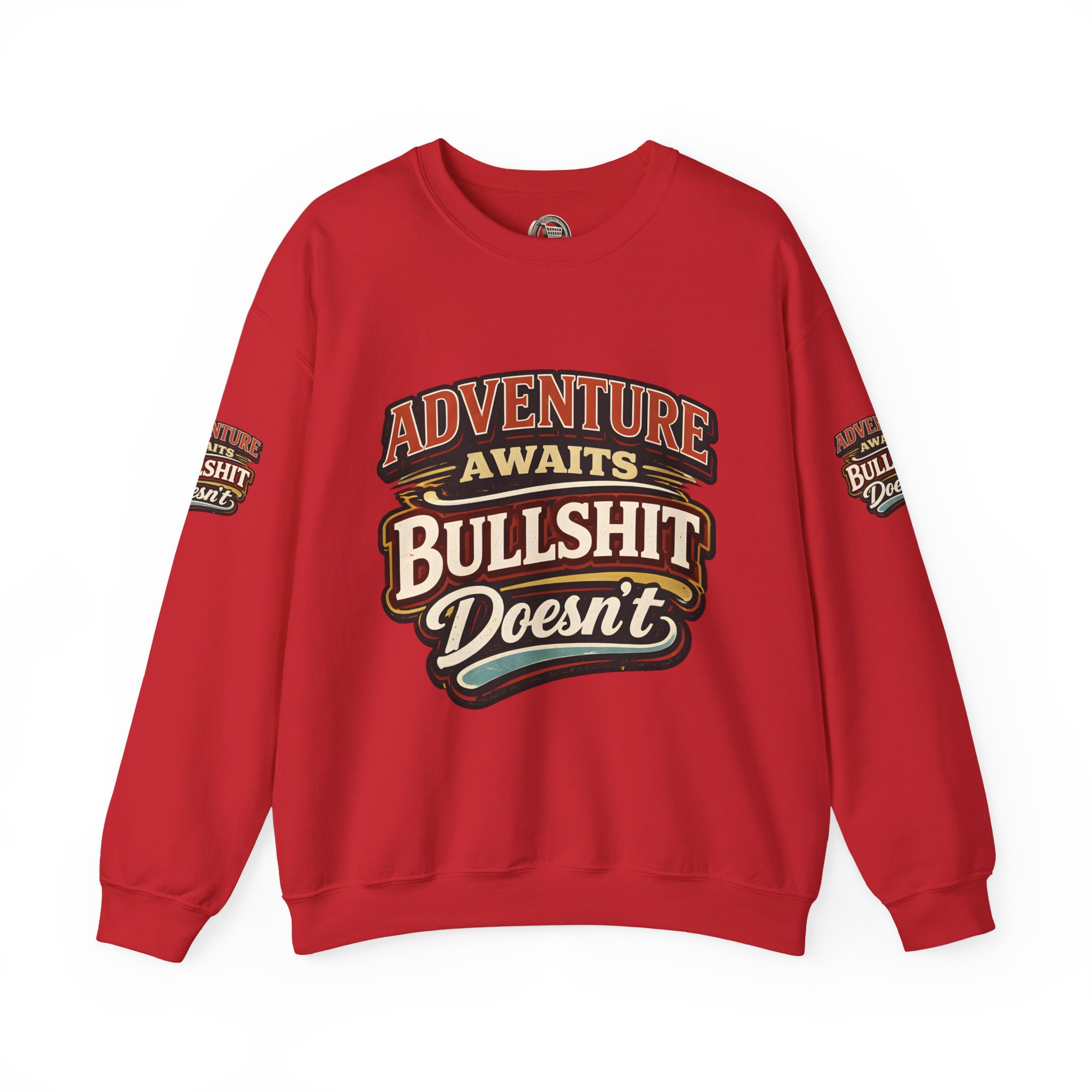 14152974487199938597_2048.jpeg Unisex Heavy Blend™ Crewneck Sweatshirt — "Adventure Awaits" Design F**K-Line