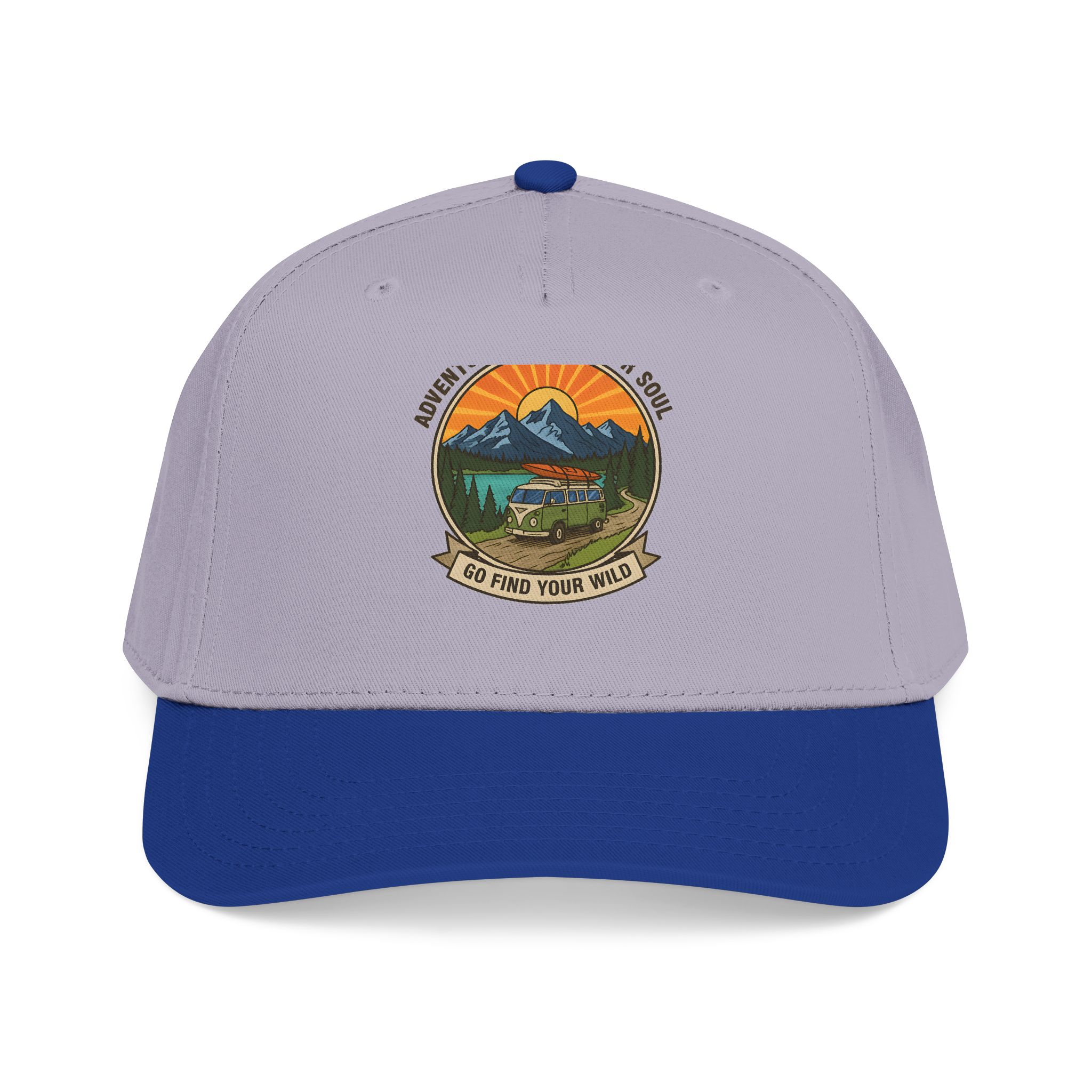Baseball Cap — "Go Find Your Wild" Outdoor Patch